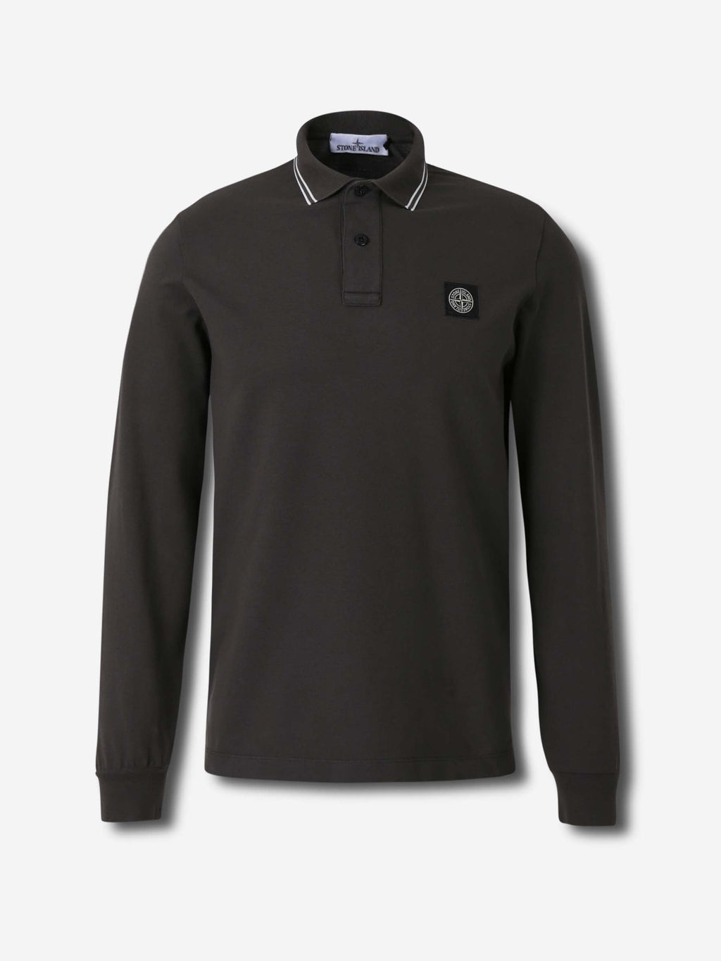 Оригінальна Long Sleeve Polo Stone island – боковий вид