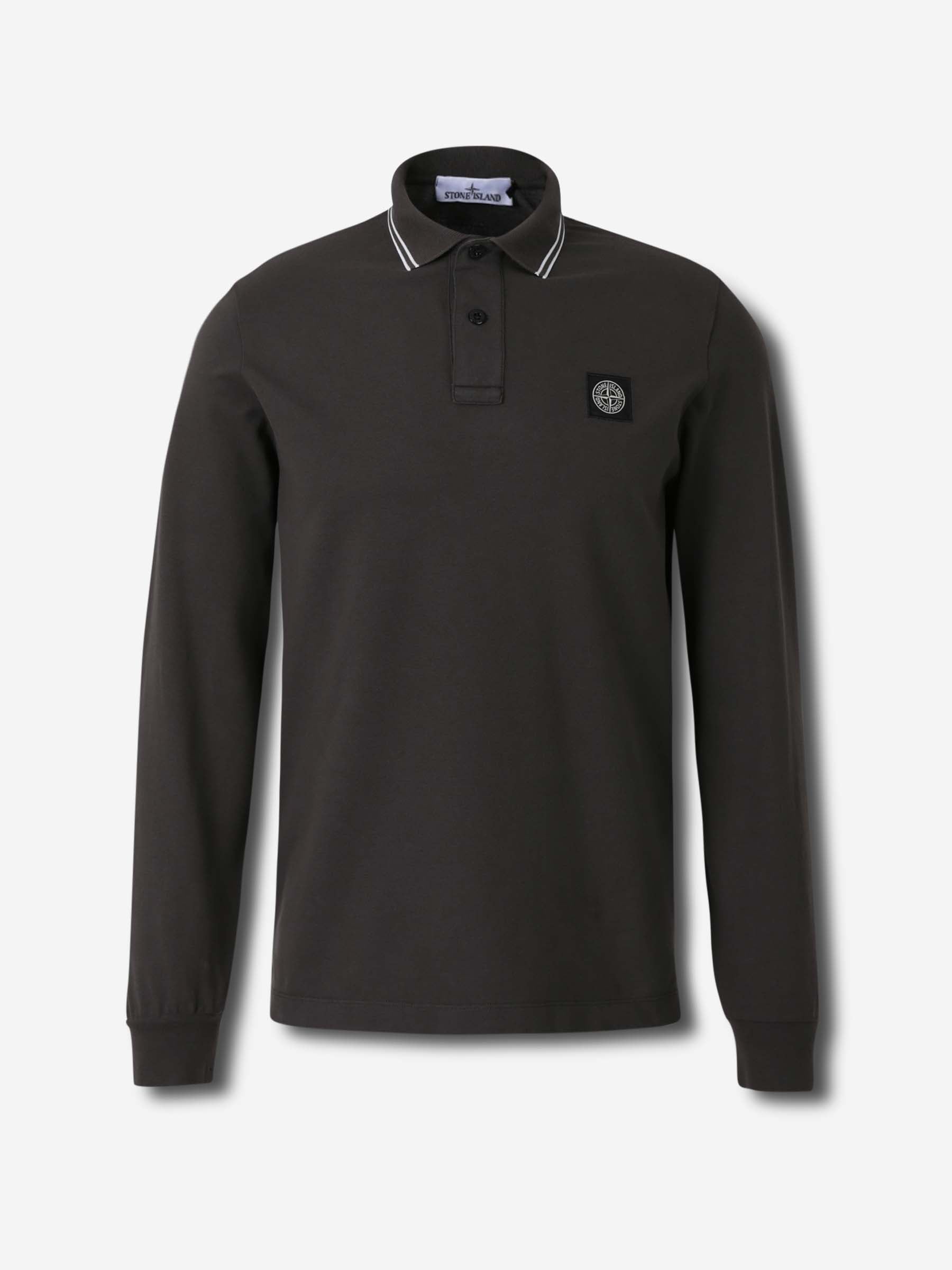 Оригінальна Long Sleeve Polo Stone island – боковий вид