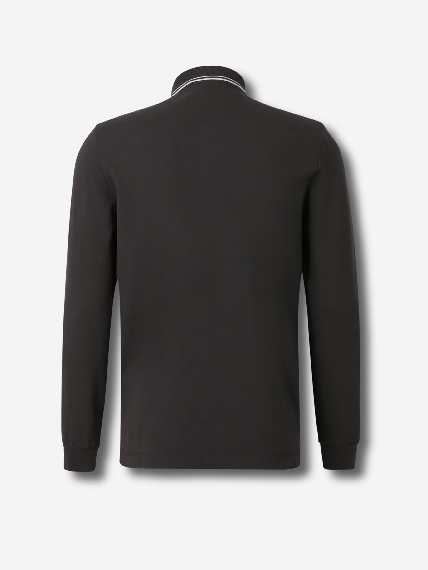 Оригінальна Long Sleeve Polo Stone island – вид ззаду