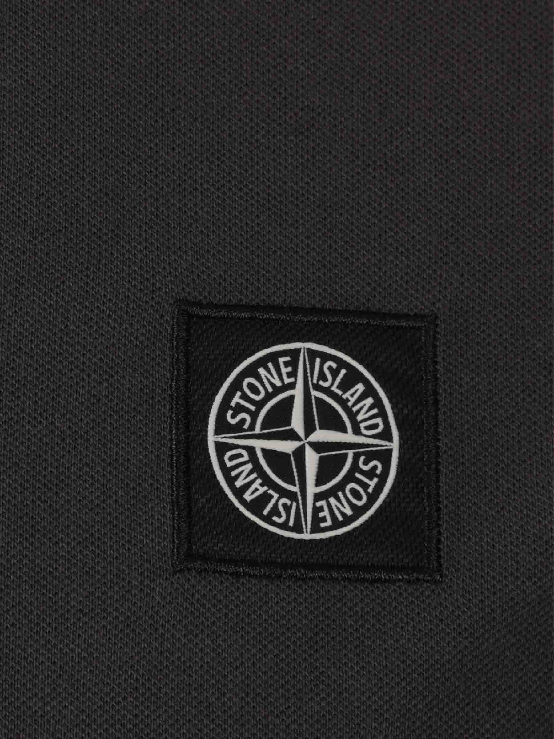 Оригінальна Long Sleeve Polo Stone island – детальний вид