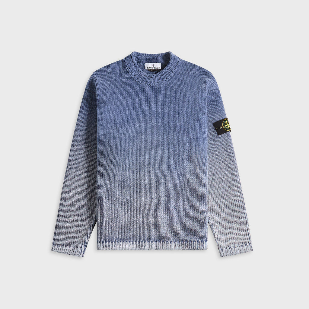 Maglieria Crewneck Dark Blue Stone island – Гарантія оригінальності – боковий вид
