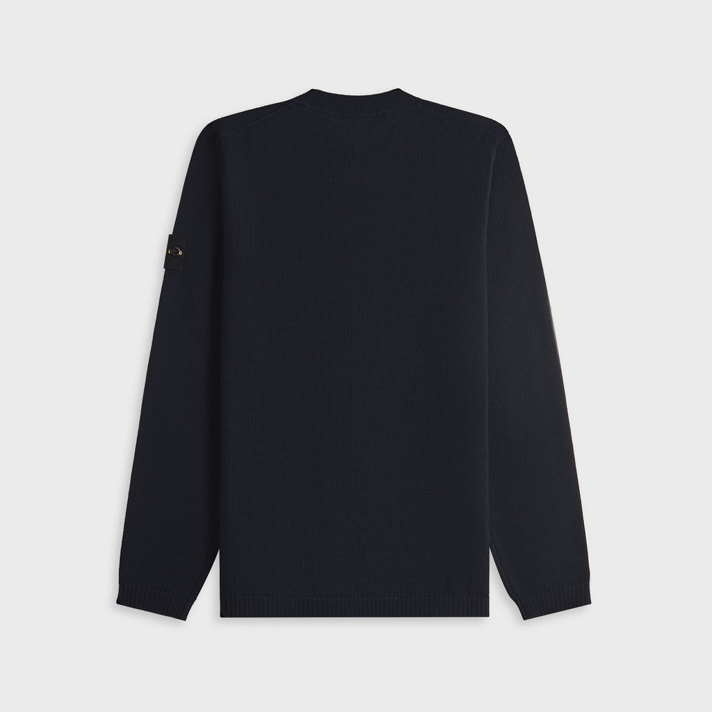 Maglieria Crewneck Navy Blue Stone island оригінал – Купити в Україні – вид ззаду