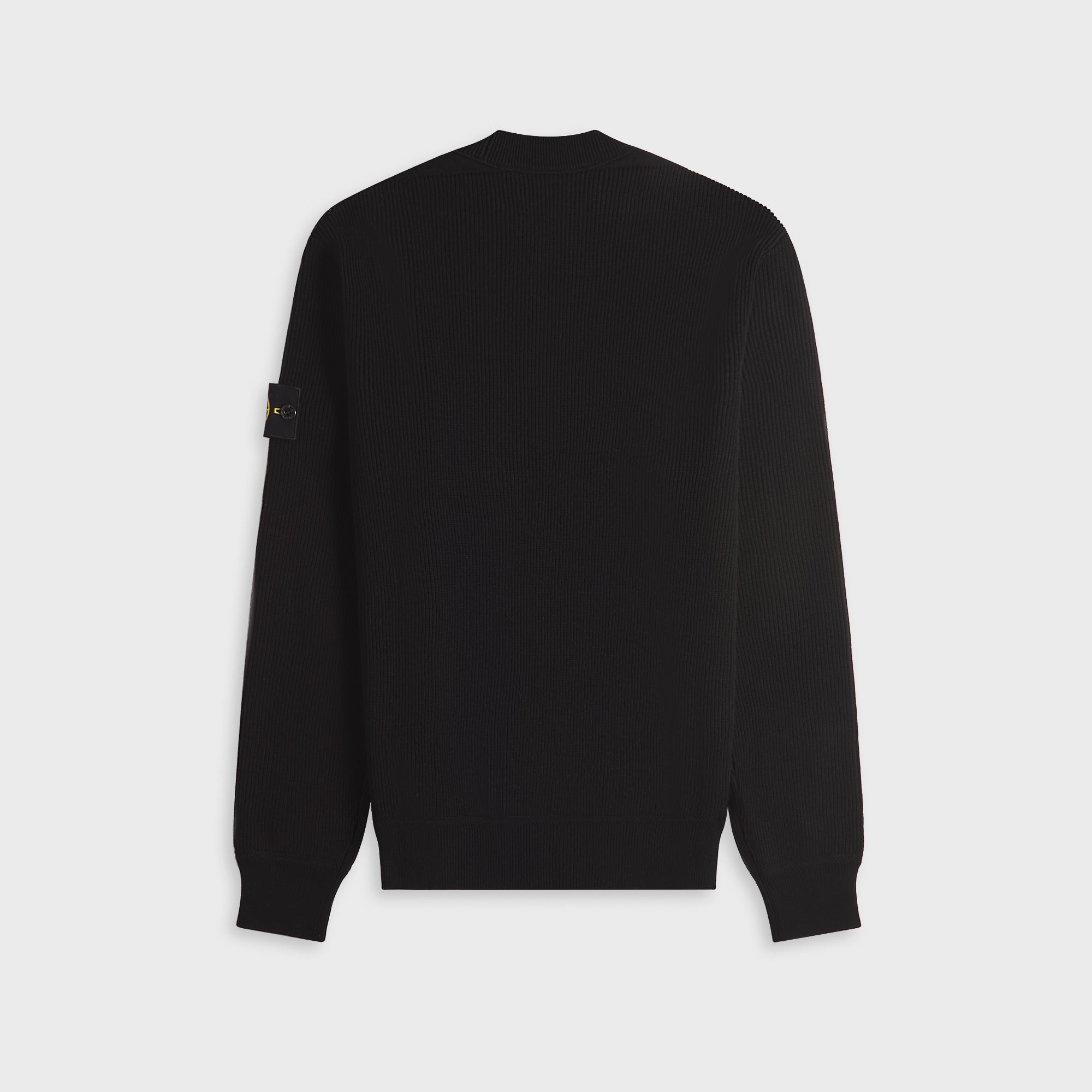 Maglieria Crewneck Black Stone island – Гарантія оригінальності – вид ззаду
