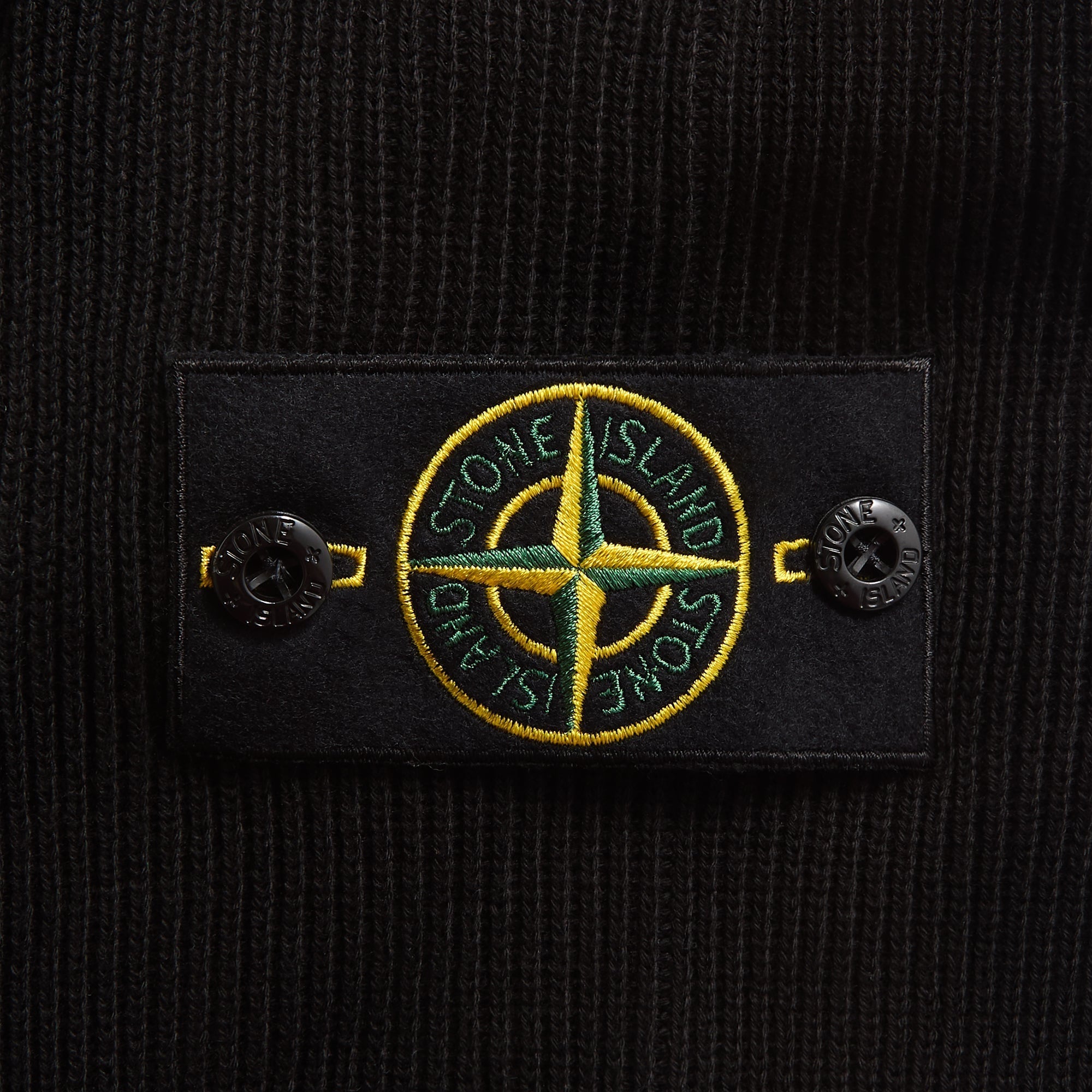 Maglieria Crewneck Black Stone island – Гарантія оригінальності – детальний вид