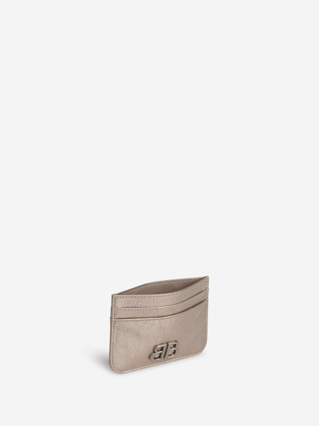 Leather Logo Card Holder Balenciaga оригінал – Купити в Україні – вид ззаду
