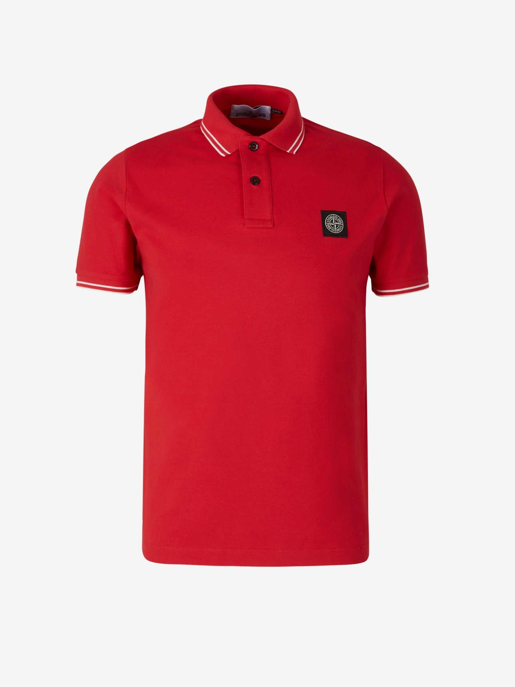 Cotton Piqué Polo Stone island оригінал – Купити в Україні – детальний вид