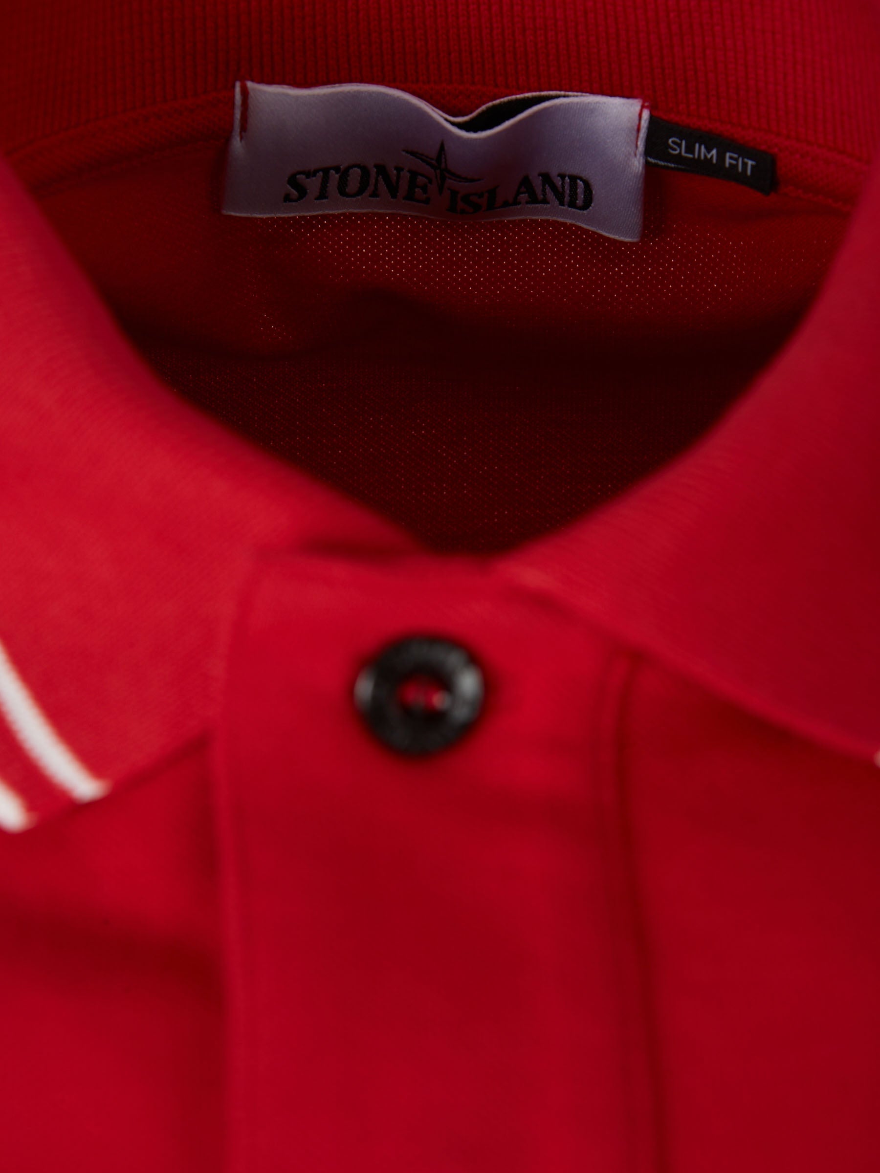 Cotton Piqué Polo Stone island оригінал – Купити в Україні – боковий вид
