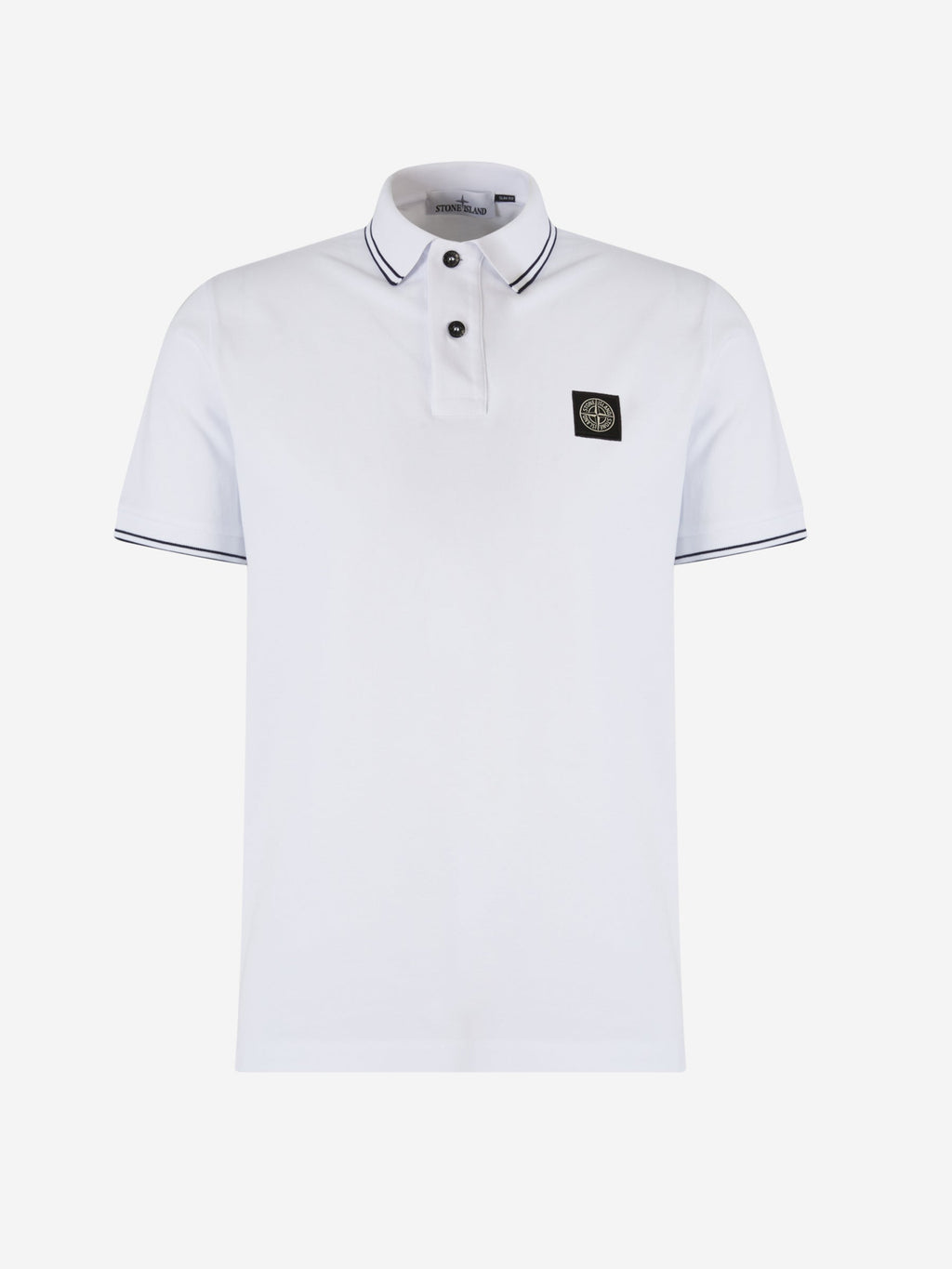 Polo Piqué Detalle Rayas Stone island оригінал – Купити в Україні – боковий вид
