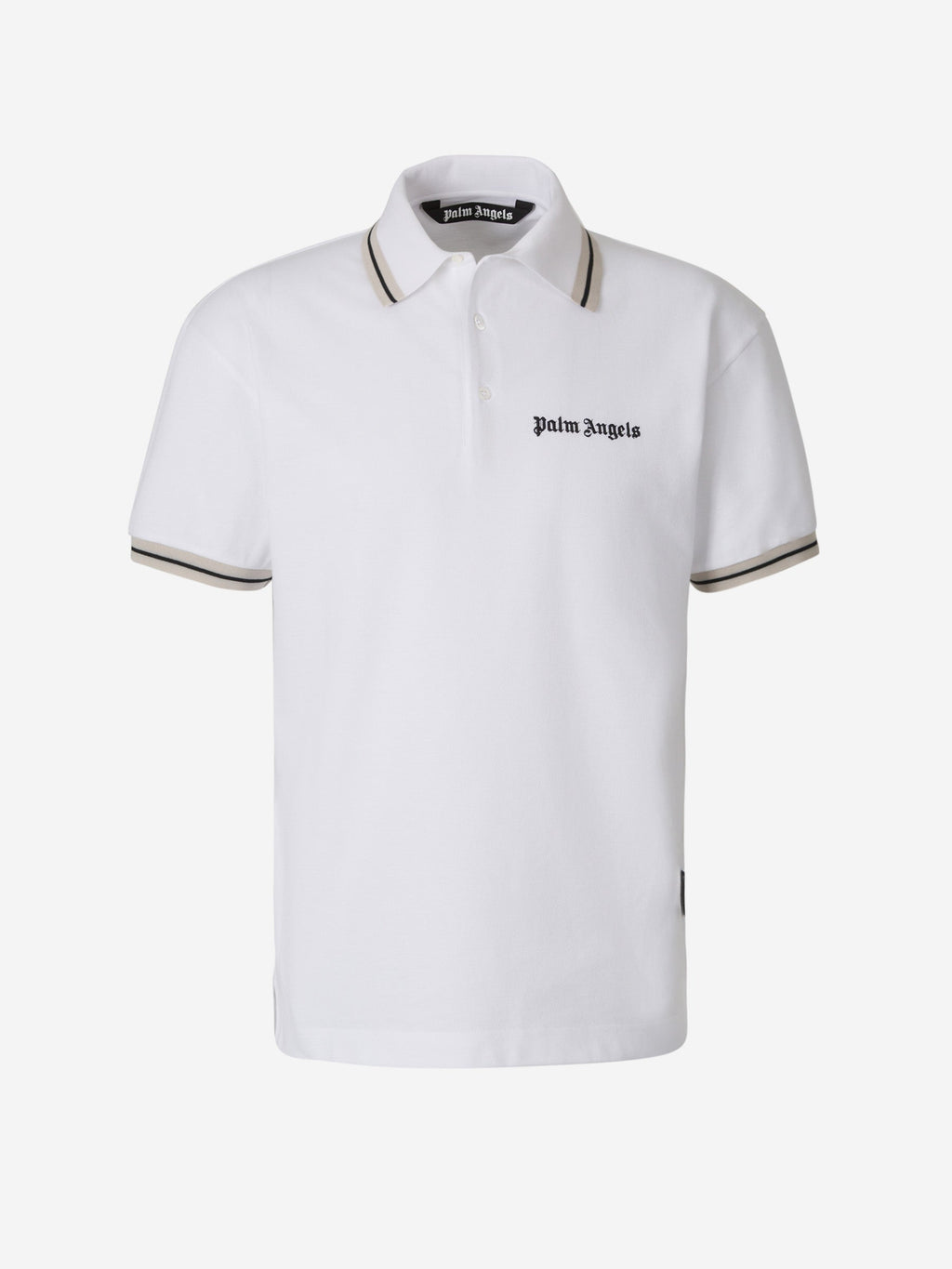 Polo Piqué Logo Palm angels – Гарантія оригінальності – боковий вид