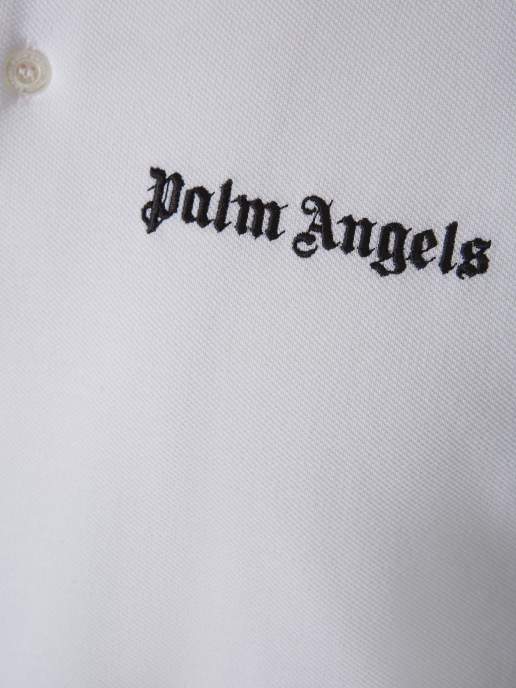 Polo Piqué Logo Palm angels – Гарантія оригінальності – збільшений вид