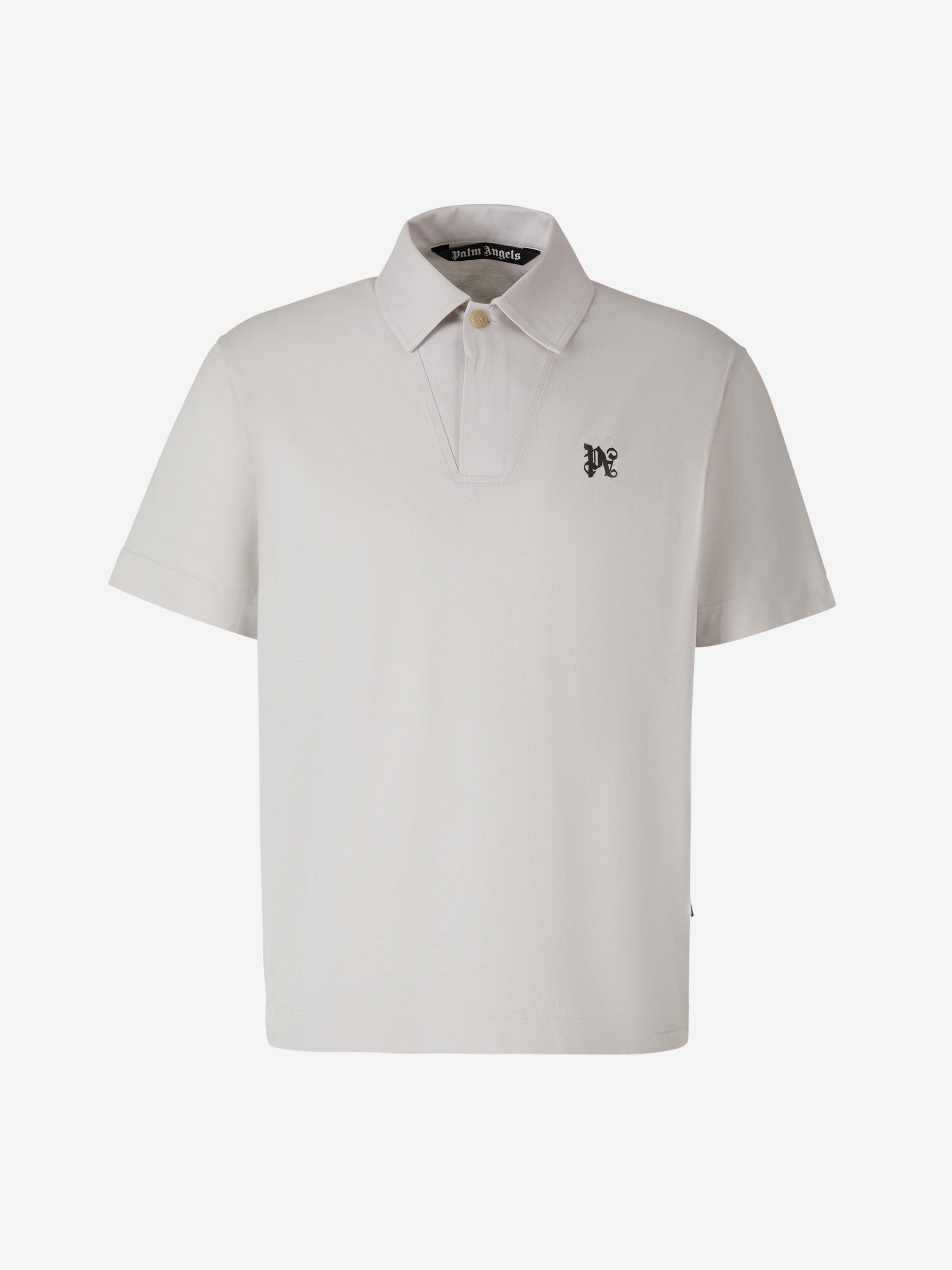 Monogram Knitted Polo Palm angels оригінал – Купити в Україні – боковий вид