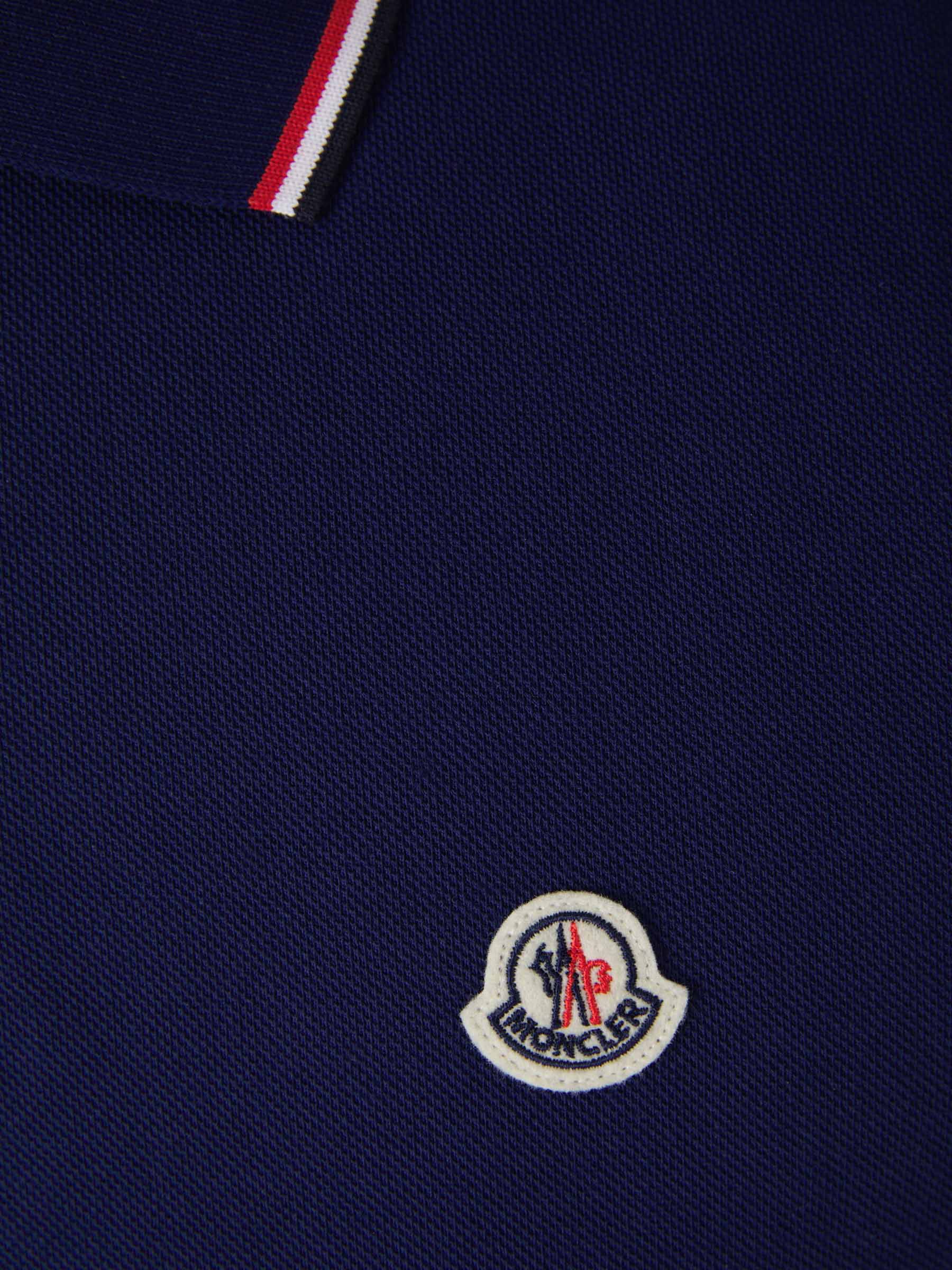 Logo Knit Polo Moncler оригінал – Купити в Україні – збільшений вид