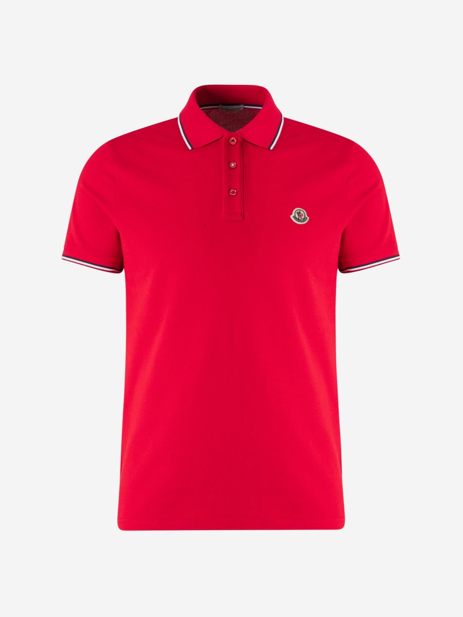 Logo Knit Polo Moncler оригінал – Купити в Україні – боковий вид