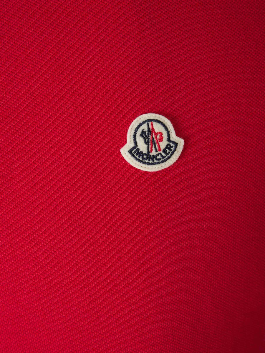 Logo Knit Polo Moncler оригінал – Купити в Україні – збільшений вид