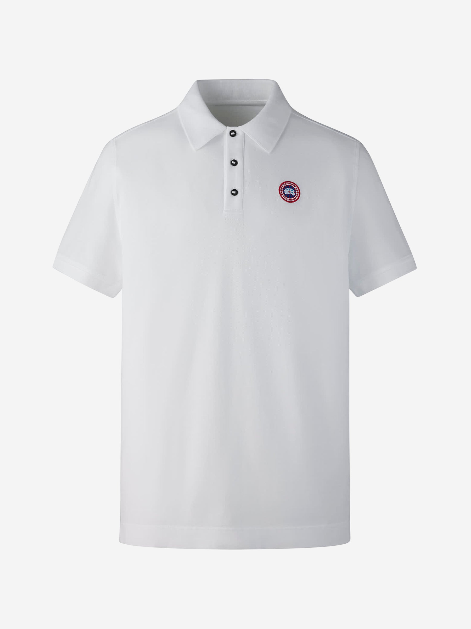 Оригінальна Beckley Short Sleeve Polo Canada goose – боковий вид