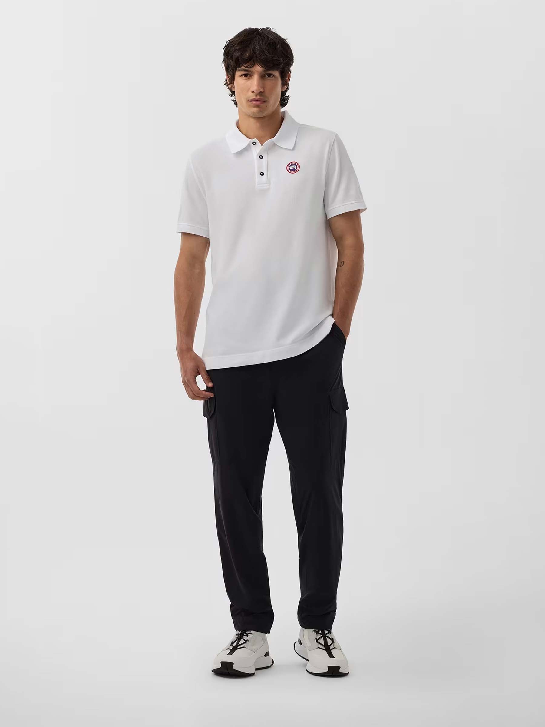 Оригінальна Beckley Cotton Polo Canada goose – вид ззаду