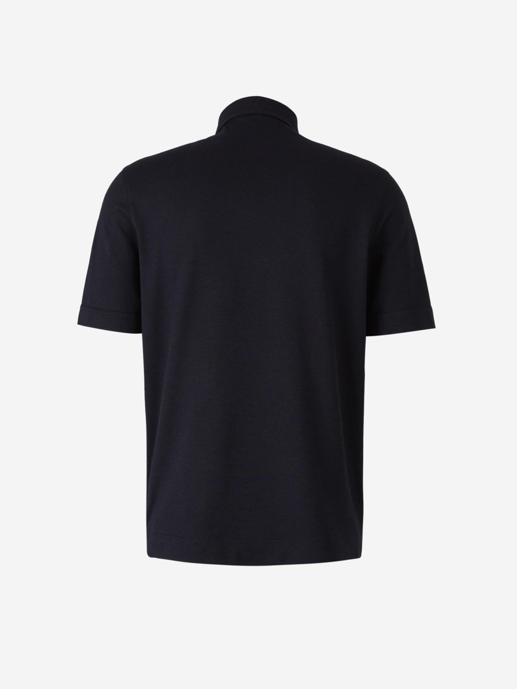 Оригінальна Cotton Piqué Polo Moncler – вид ззаду
