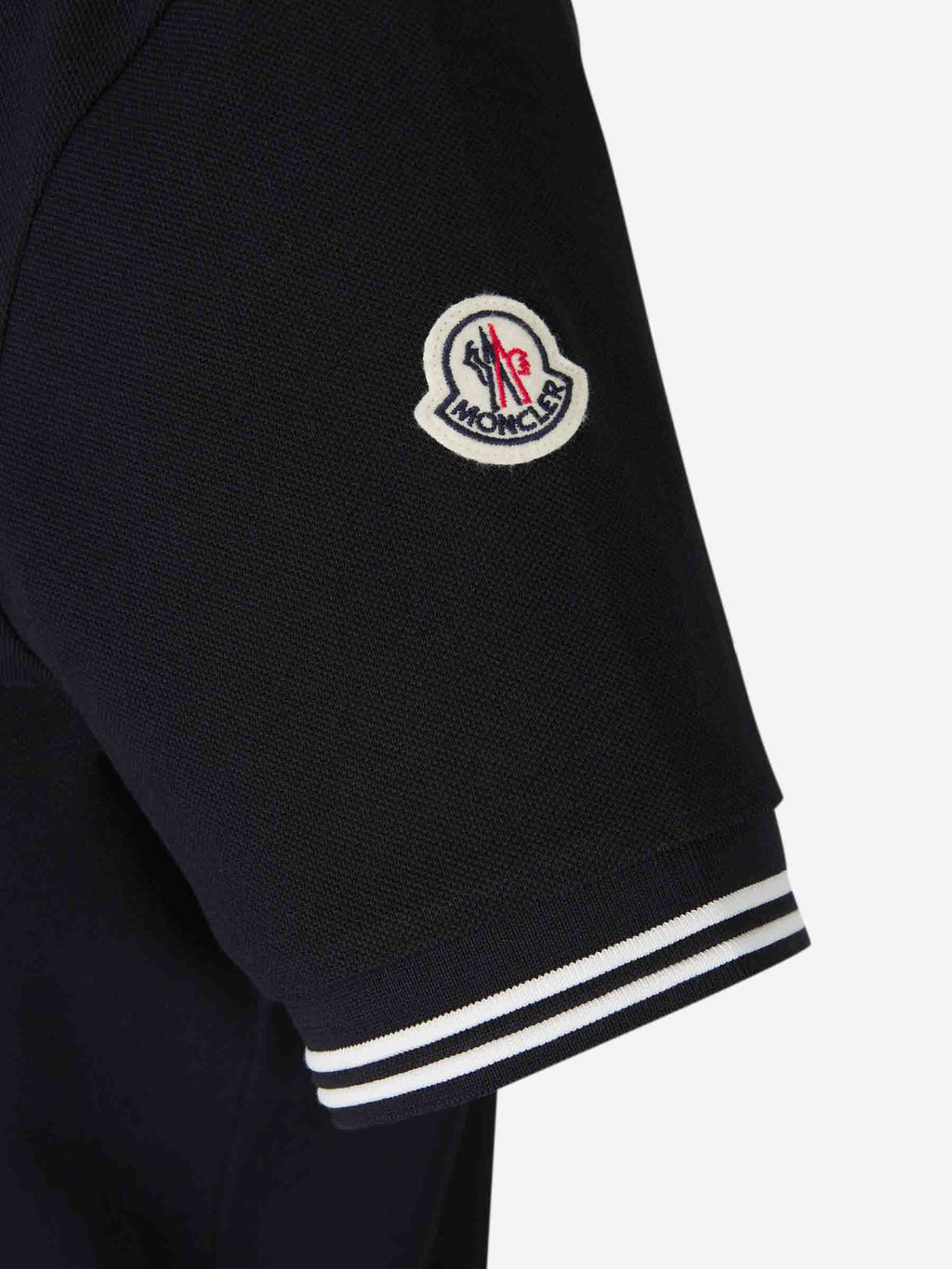 Polo Logo Cotton Moncler оригінал – Купити в Україні – збільшений вид