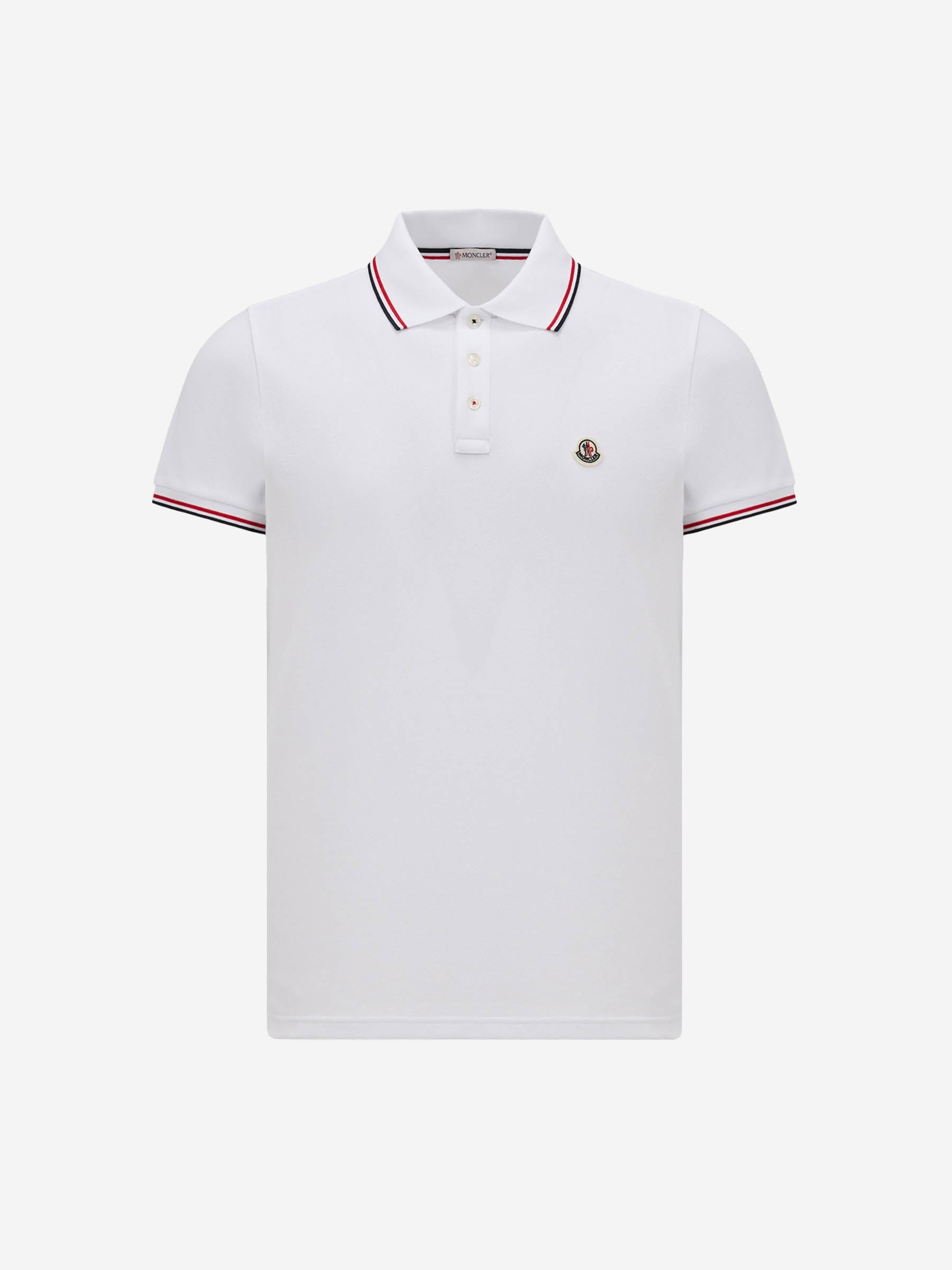 Polo Logo Cotton Moncler оригінал – Купити в Україні – боковий вид