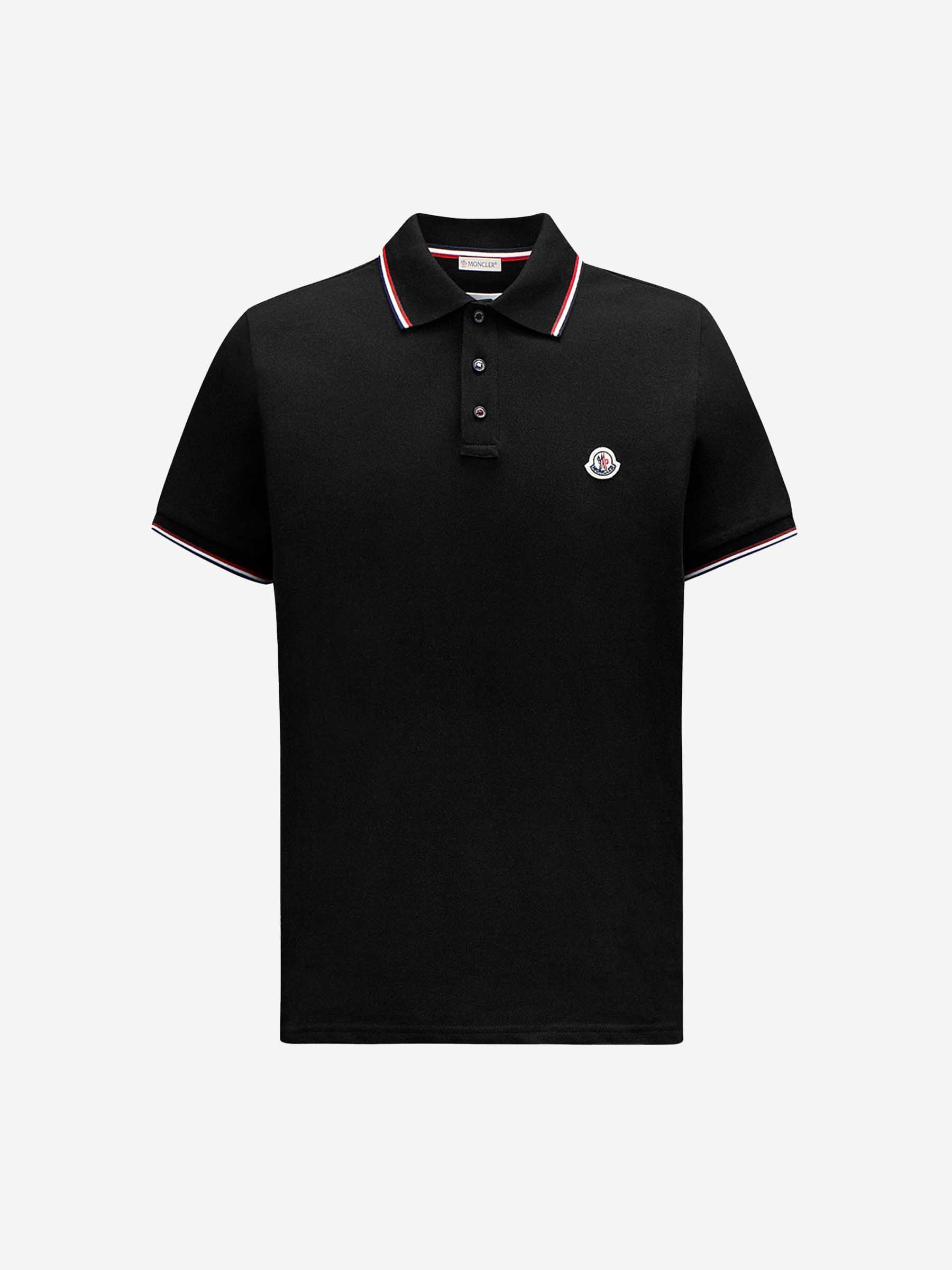 Polo Logo Cotton Moncler оригінал – Купити в Україні – боковий вид