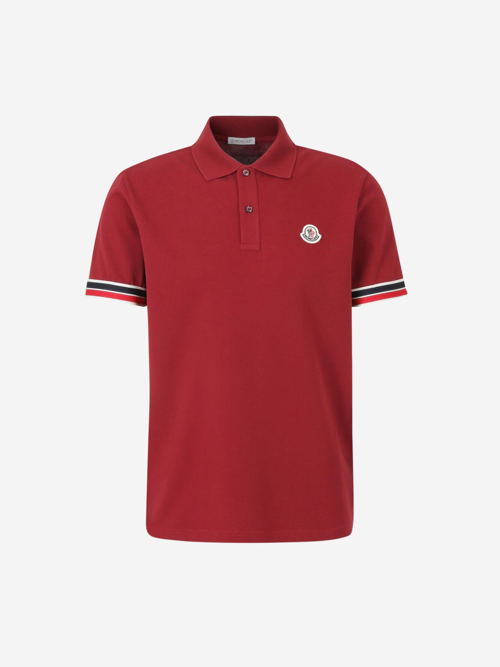 Оригінальна Piqué Patch Polo Moncler – боковий вид