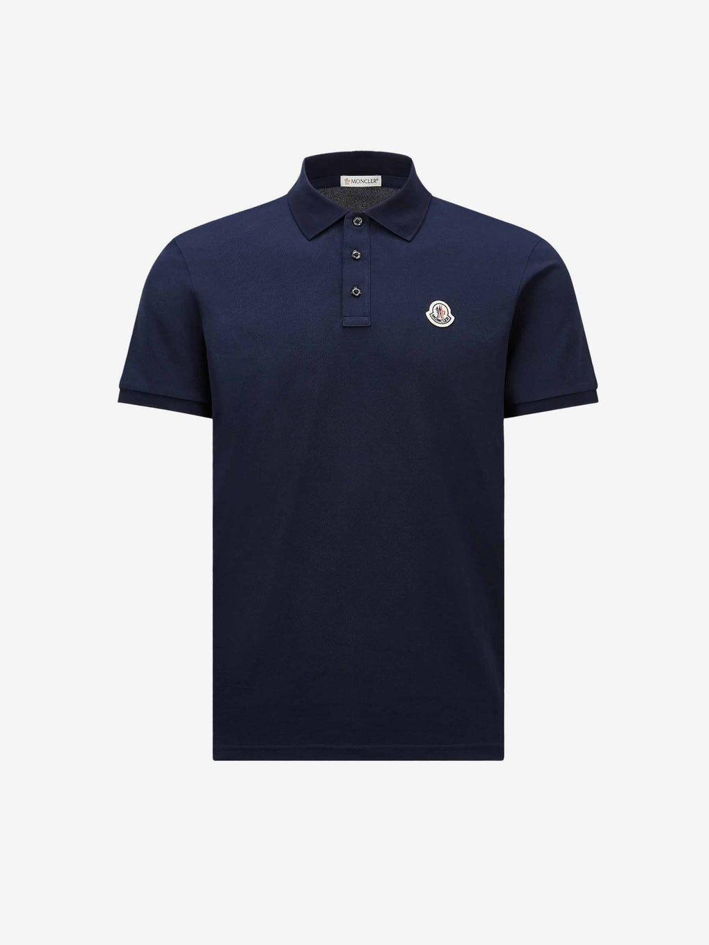 Оригінальна Piqué Patch Polo Moncler – боковий вид