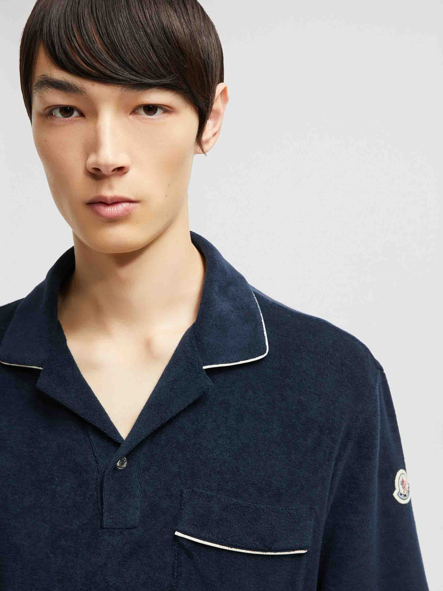 Cotton Terry Polo Moncler оригінал – Купити в Україні – детальний вид