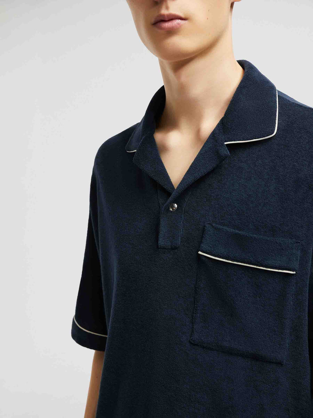 Cotton Terry Polo Moncler оригінал – Купити в Україні – збільшений вид