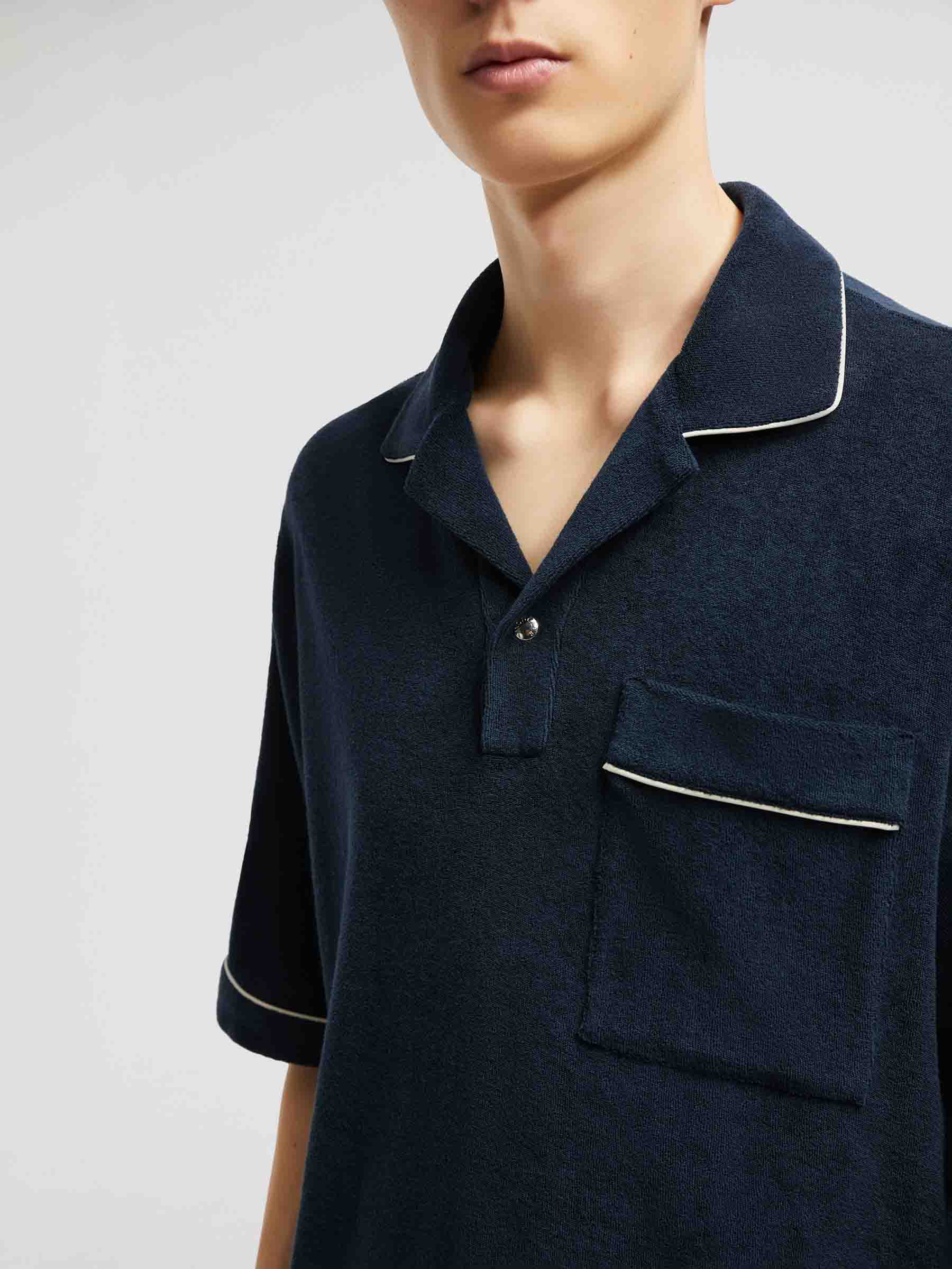 Cotton Terry Polo Moncler оригінал – Купити в Україні – збільшений вид