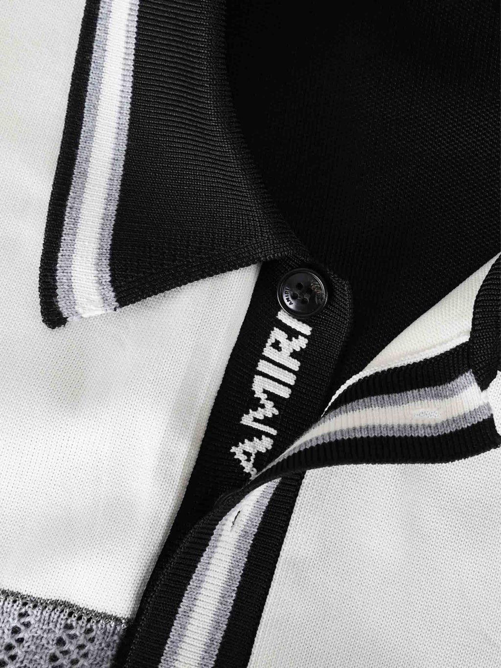Polo Ma Striped Amiri – Гарантія оригінальності – детальний вид