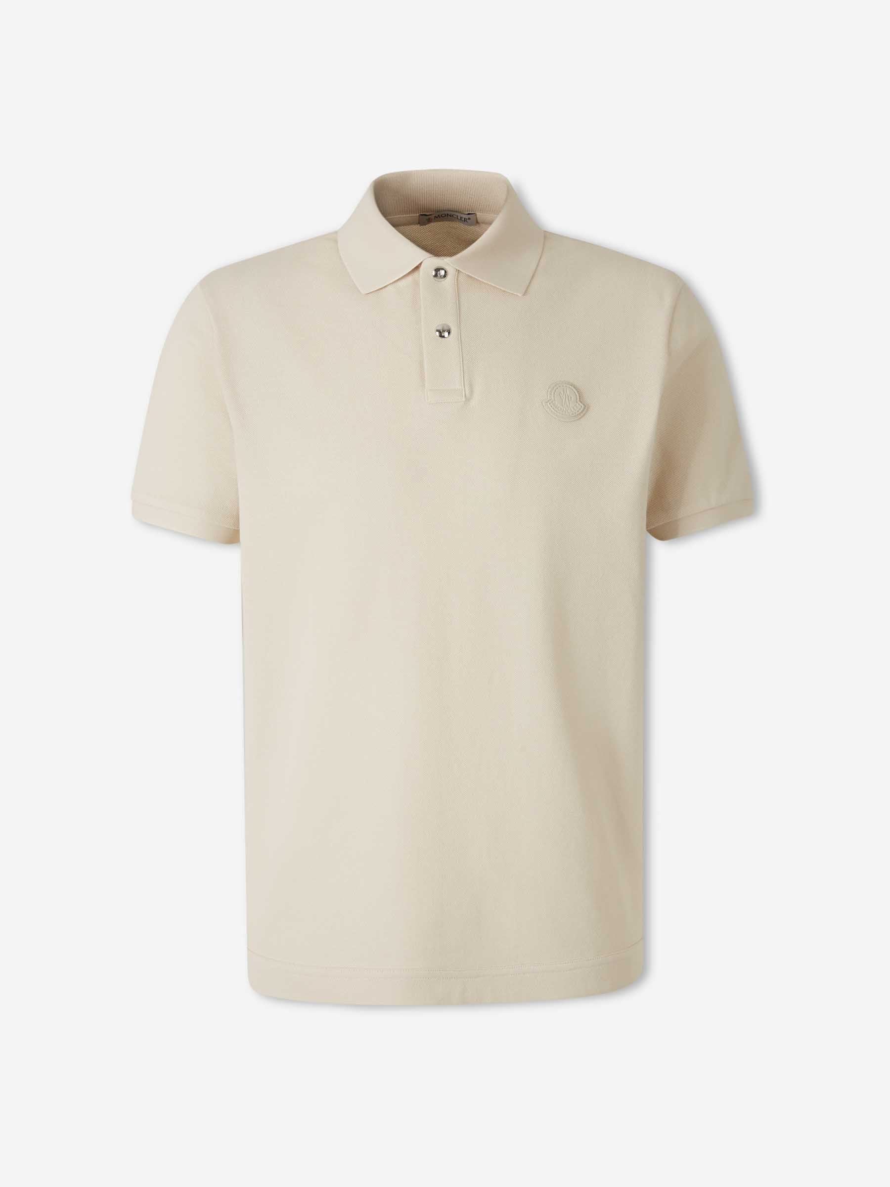 Short-Sleeve Polo Shirt Moncler – Гарантія оригінальності – боковий вид