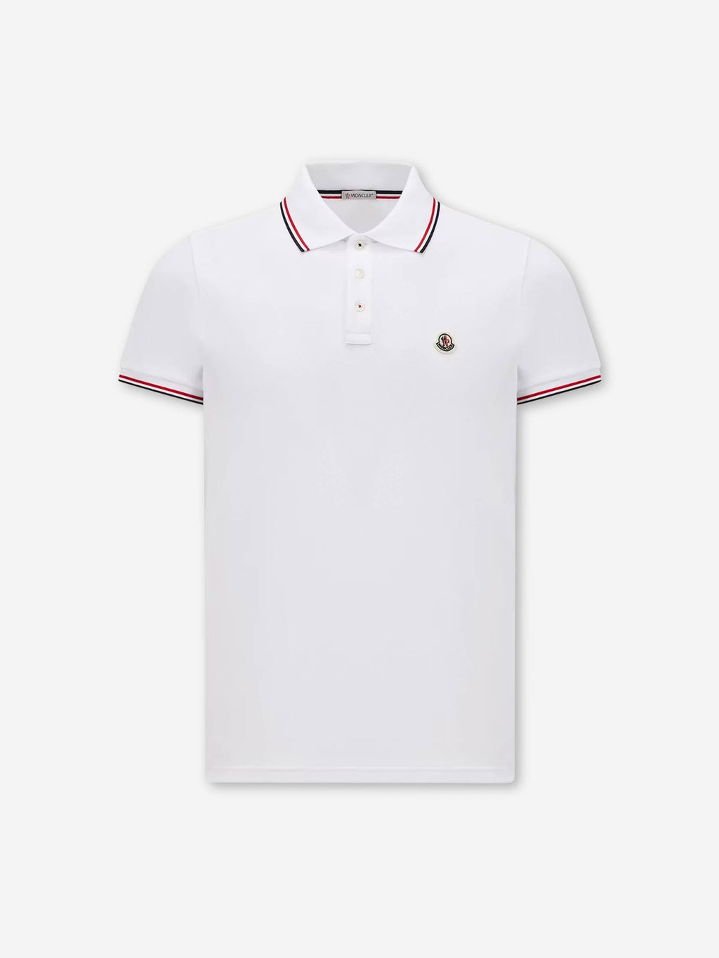 Short-Sleeve Polo Shirt Moncler – Гарантія оригінальності – боковий вид