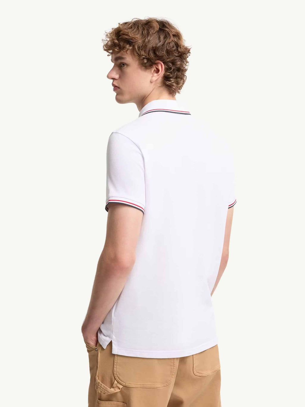 Short-Sleeve Polo Shirt Moncler – Гарантія оригінальності – детальний вид