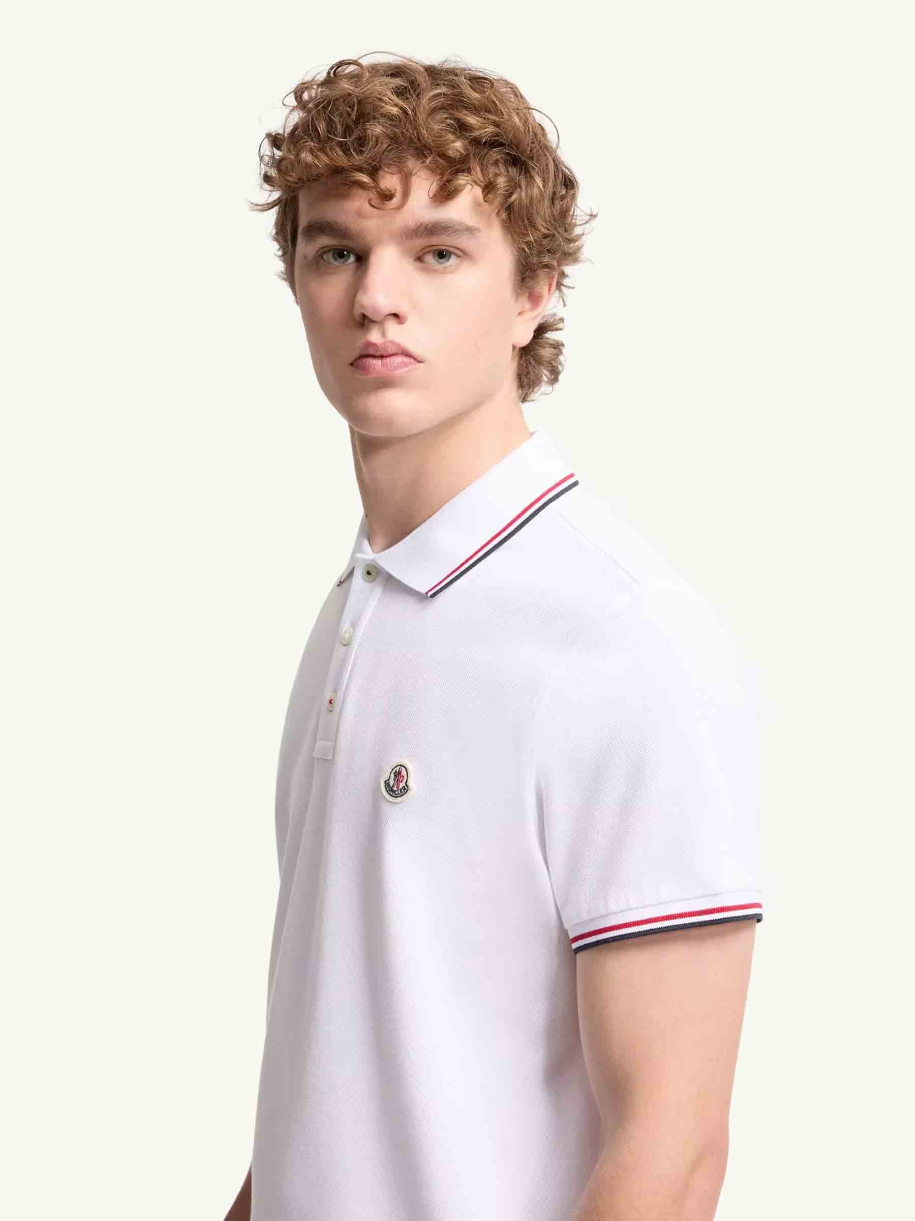 Short-Sleeve Polo Shirt Moncler – Гарантія оригінальності – збільшений вид