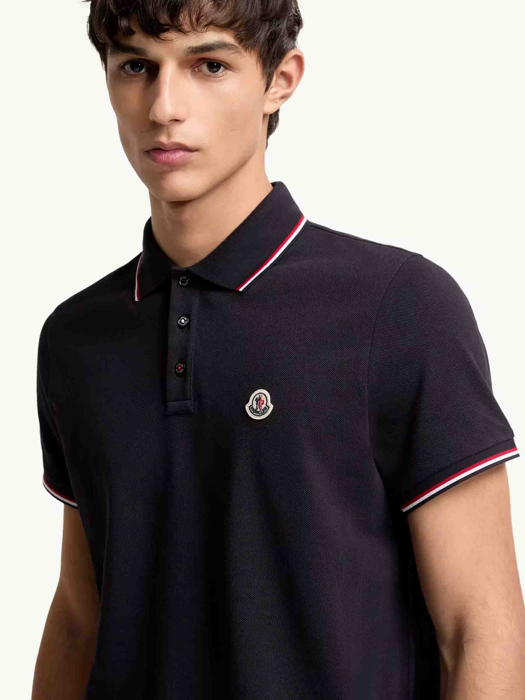 Short-Sleeve Polo Shirt Moncler – Гарантія оригінальності – збільшений вид