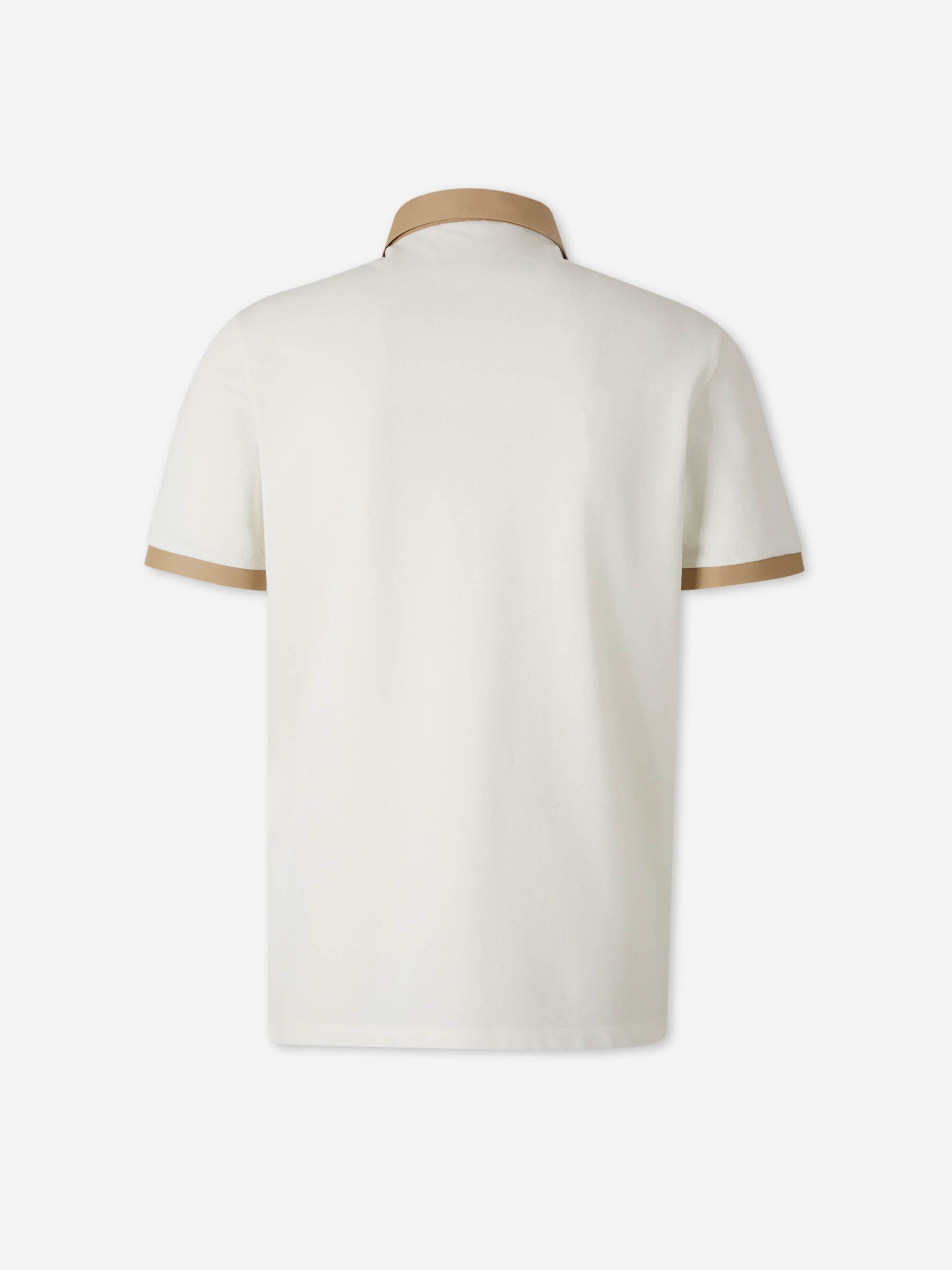 Short-Sleeve Polo Shirt Moncler – Гарантія оригінальності – вид ззаду