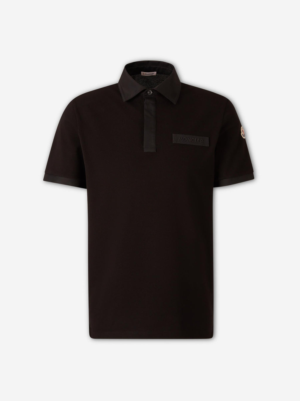 Short-Sleeve Polo Shirt Moncler – Гарантія оригінальності – боковий вид