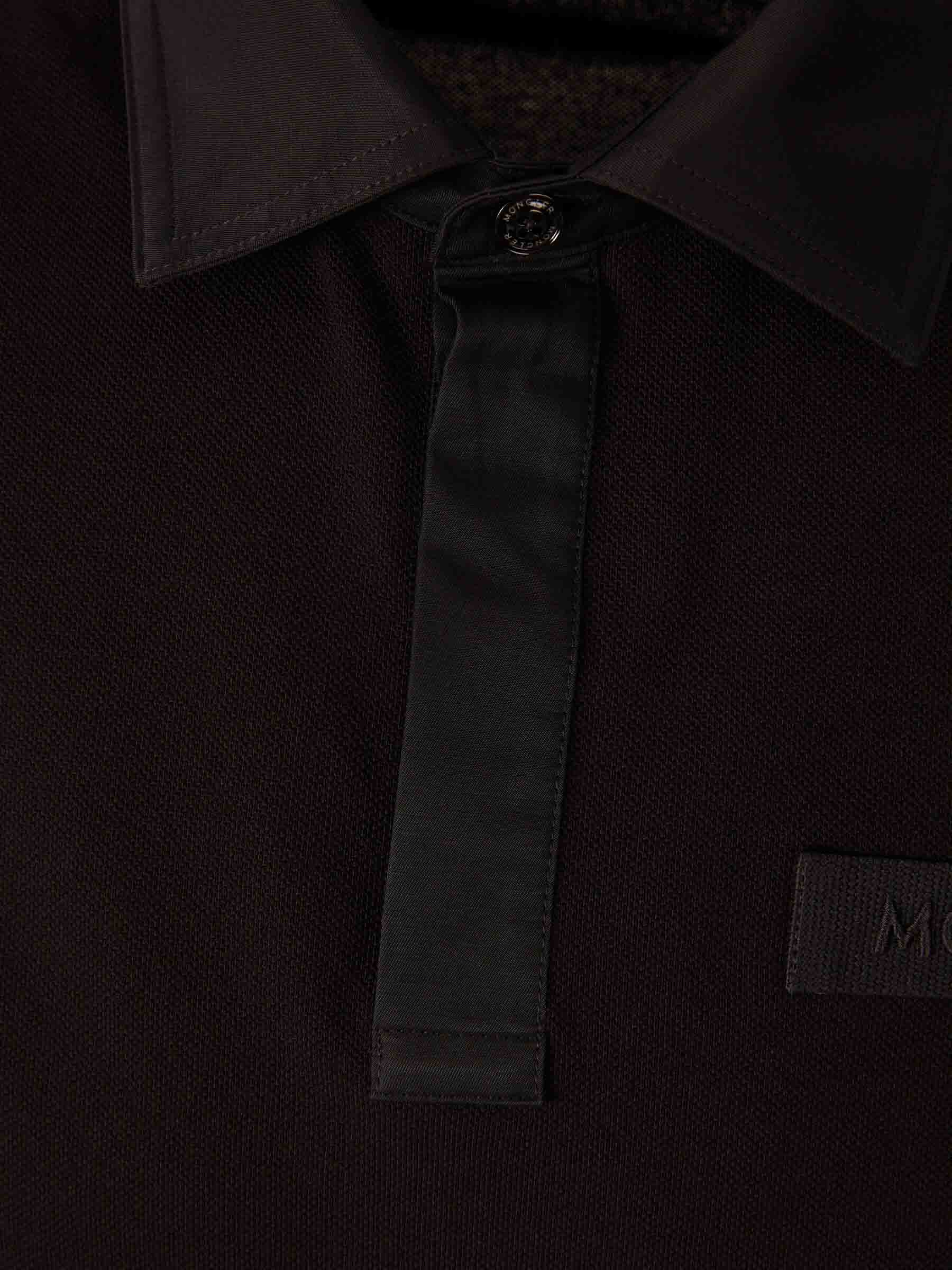 Short-Sleeve Polo Shirt Moncler – Гарантія оригінальності – детальний вид