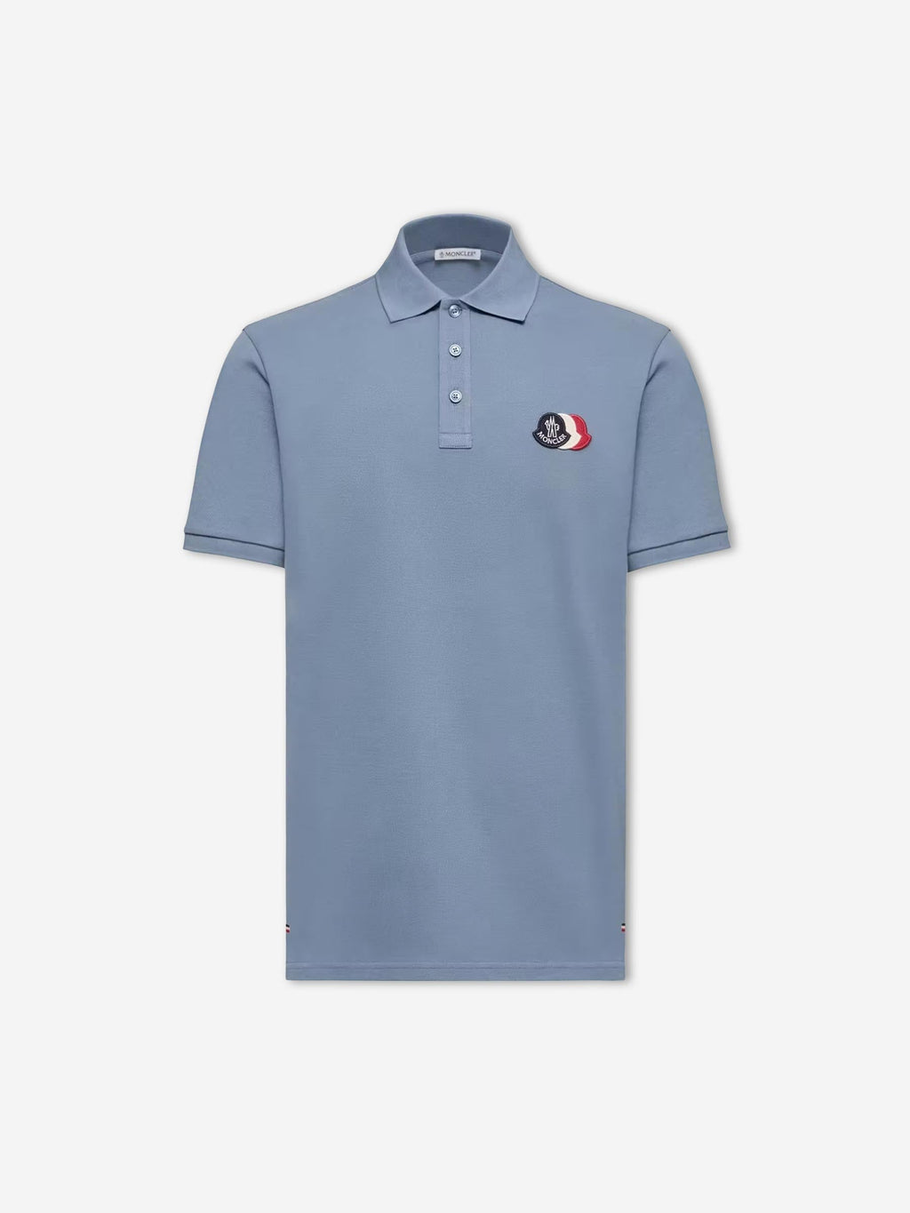 Short-Sleeve Polo Shirt Moncler – Гарантія оригінальності – боковий вид