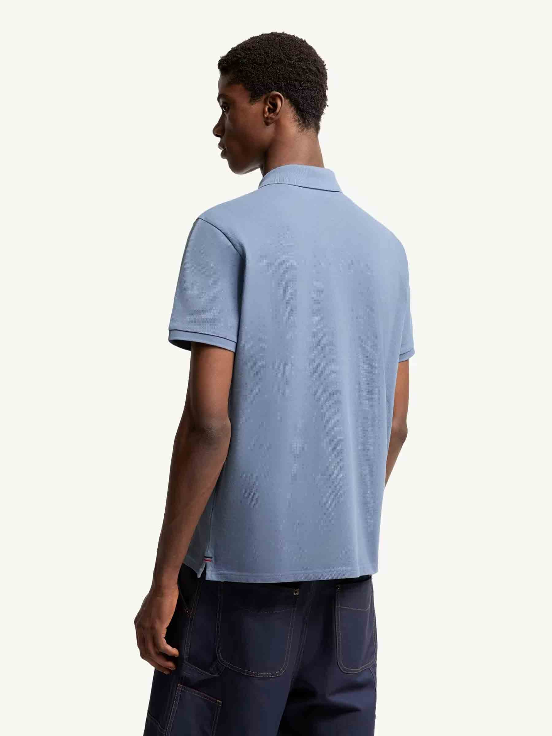 Short-Sleeve Polo Shirt Moncler – Гарантія оригінальності – детальний вид