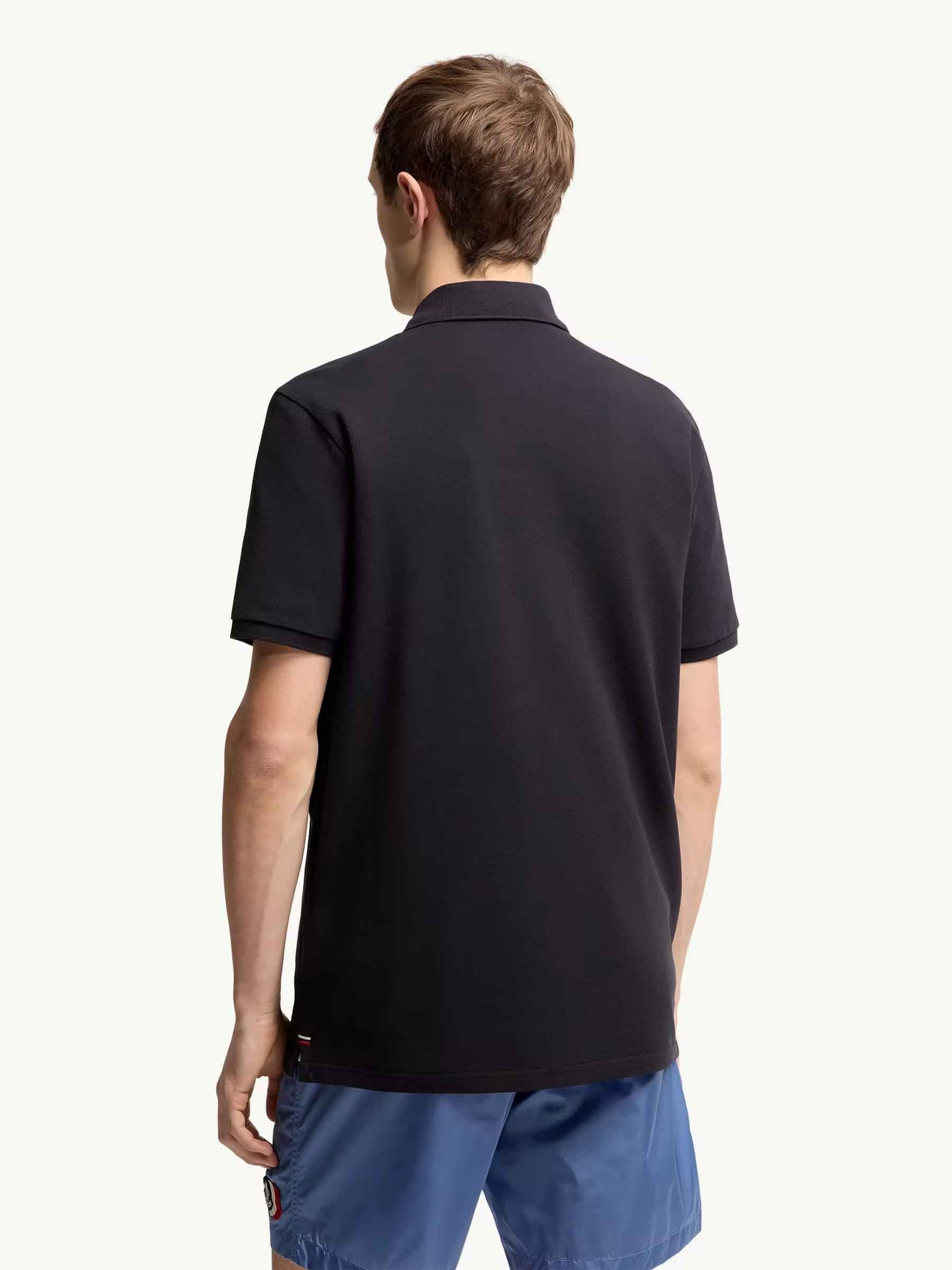 Short-Sleeve Polo Shirt Moncler – Гарантія оригінальності – детальний вид