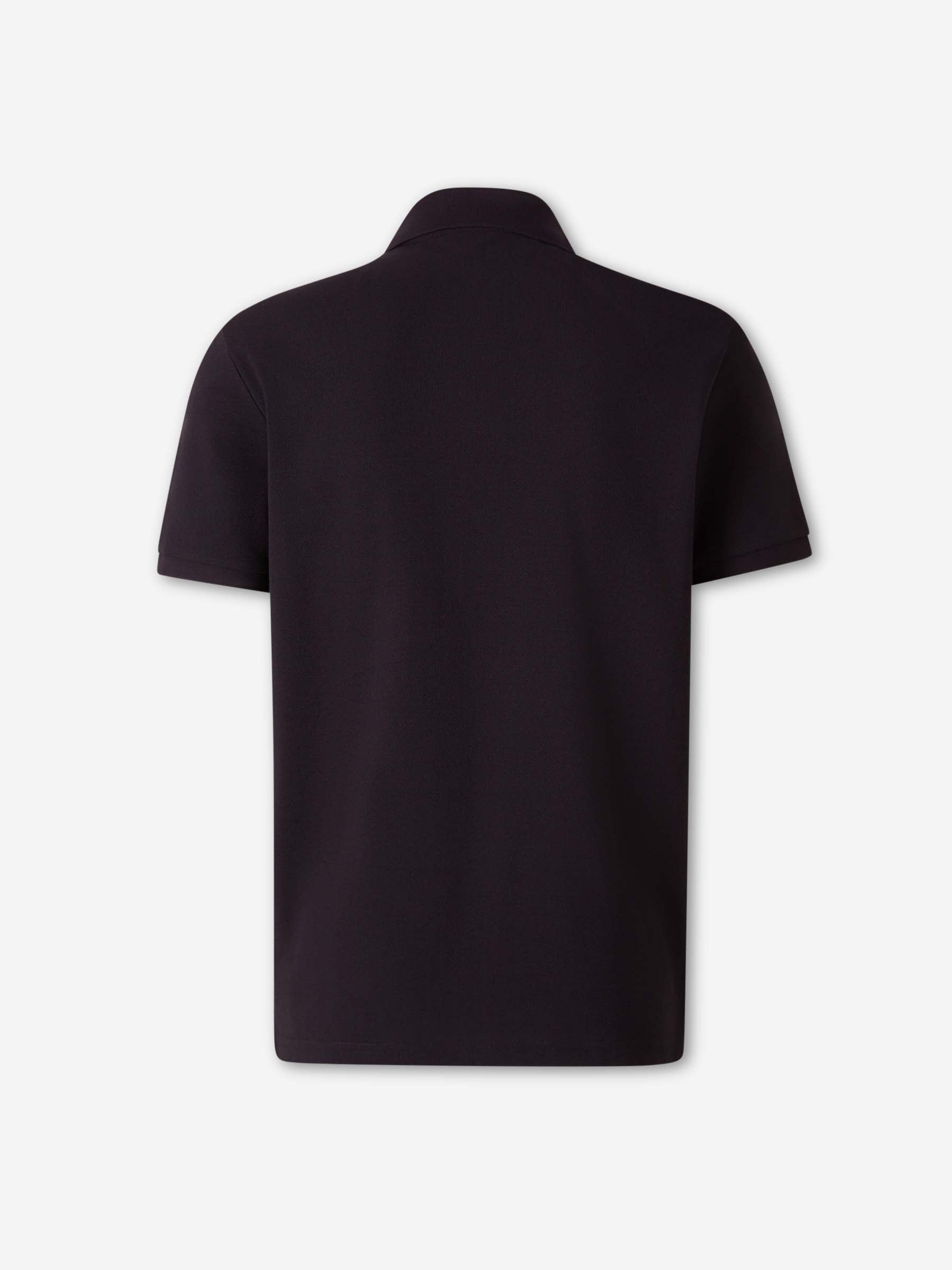 Short Sleeve Polo Shirt Moncler оригінал – Купити в Україні – вид ззаду