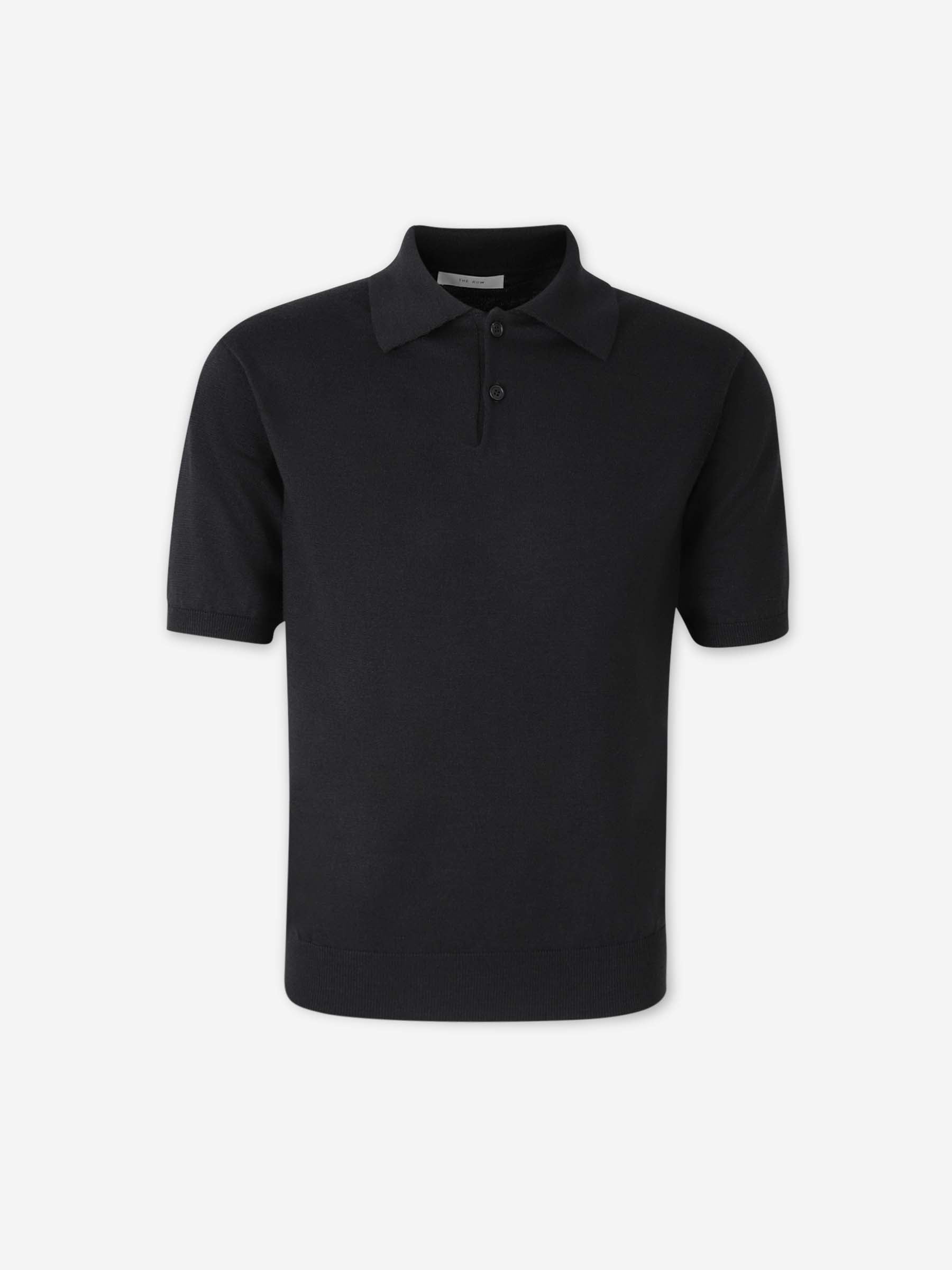 Knitted Polo Shirt The row оригінал – Купити в Україні – боковий вид