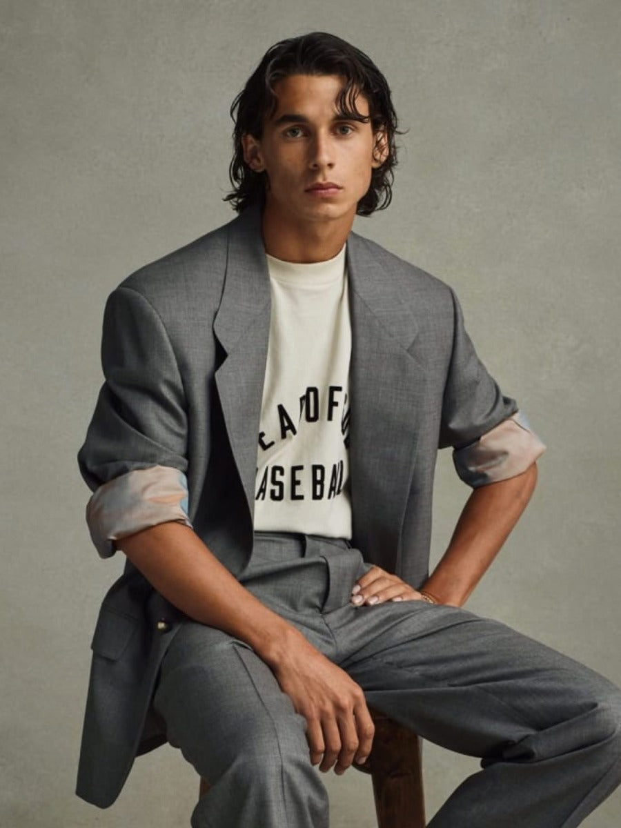 Cotton Baseball T-Shirt Fear of god оригінал – Купити в Україні – боковий вид