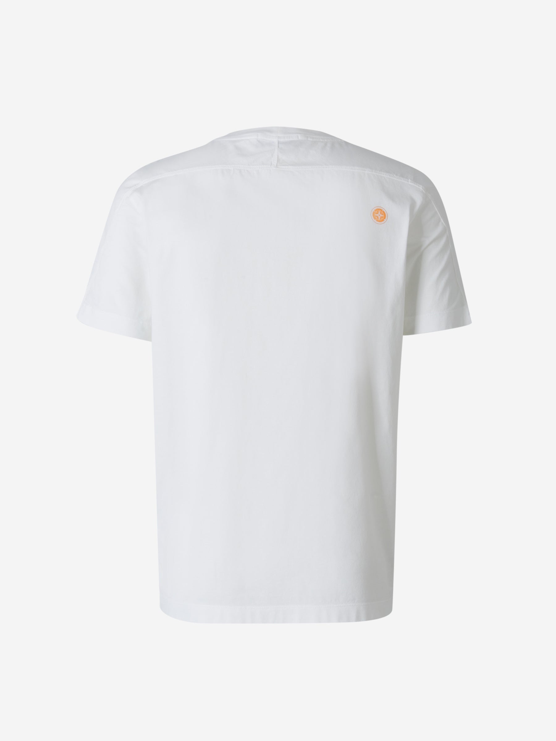 Оригінальна Neo-Flora Cotton T-Shirt Stone island – вид ззаду