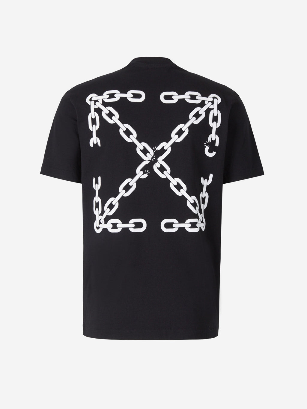 Оригінальна Arrow Chain T-Shirt Off-white – вид ззаду