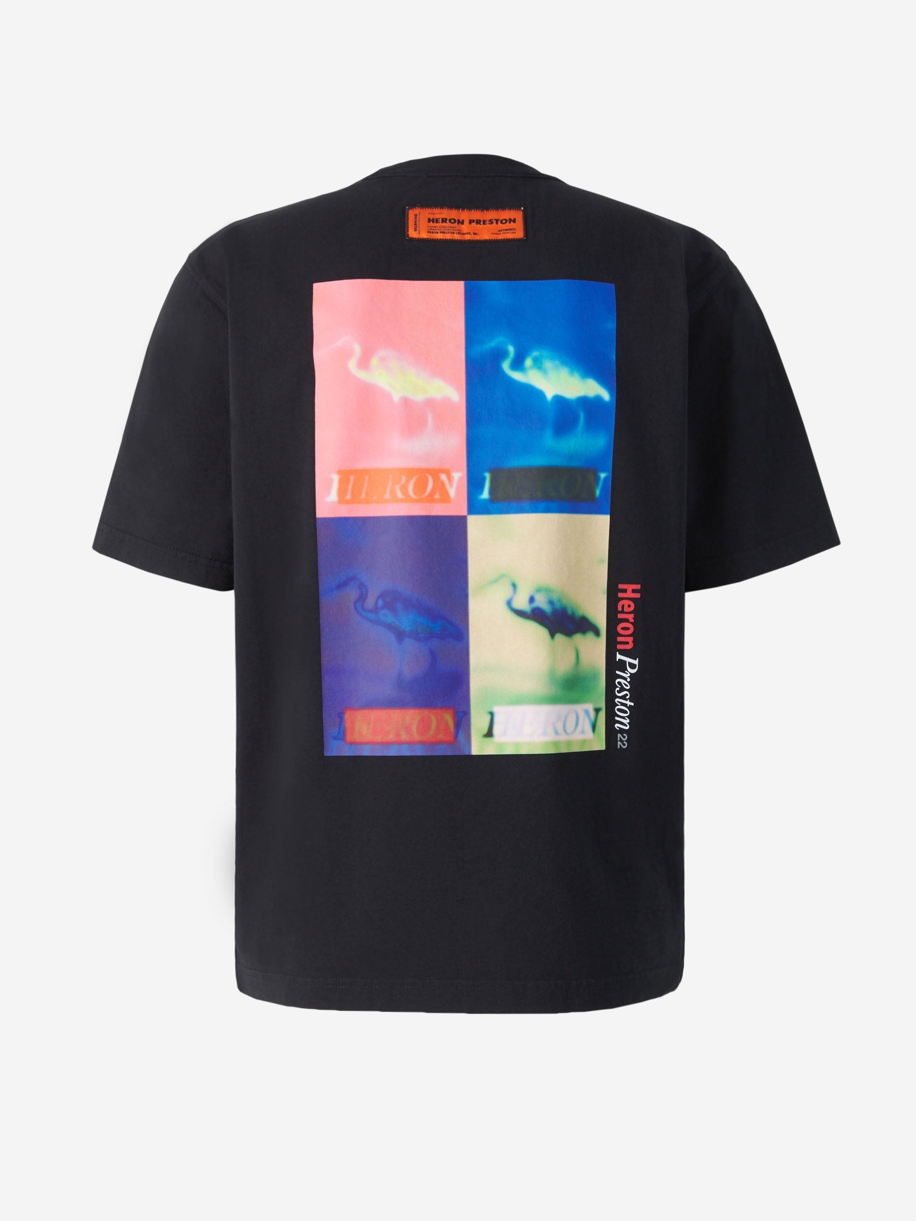 Embroidered Logo T-Shirt Heron preston – Гарантія оригінальності – вид ззаду