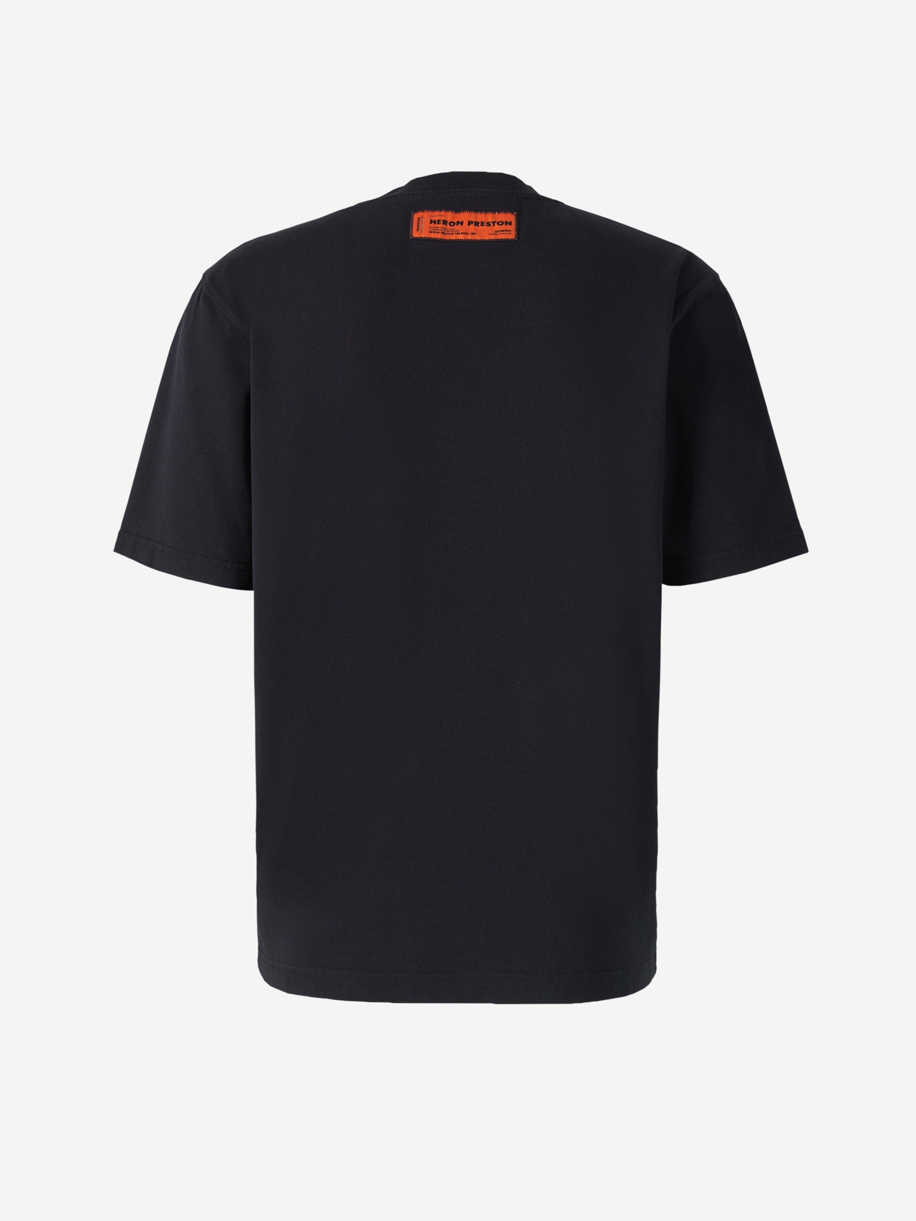Оригінальна Logo Cotton T-Shirt Heron preston – вид ззаду