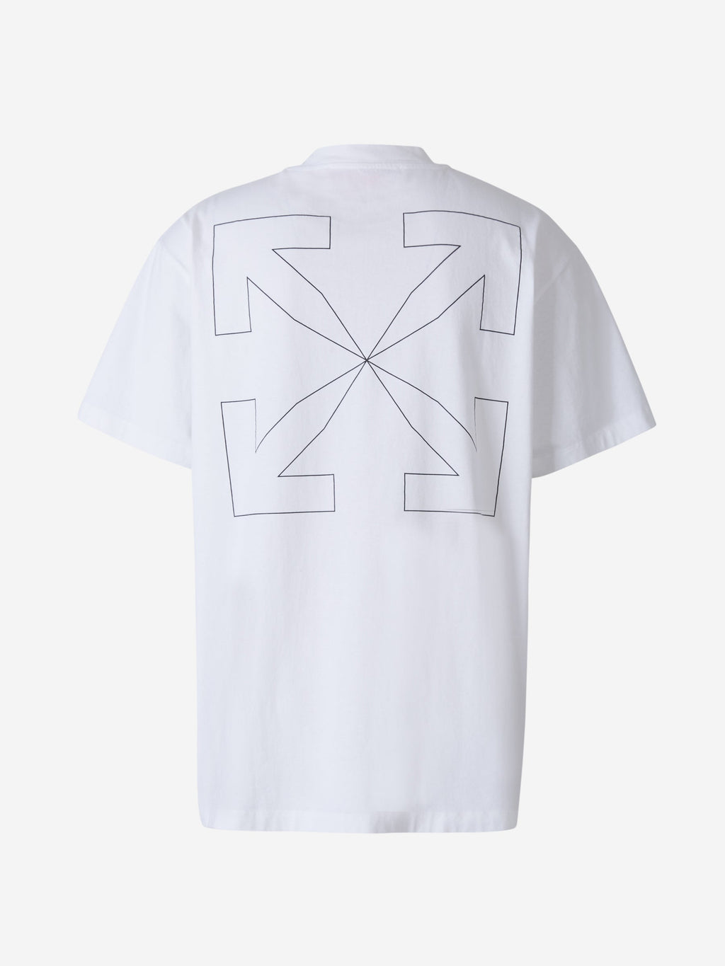 Printed Arrow T-Shirt Off-white оригінал – Купити в Україні – вид ззаду