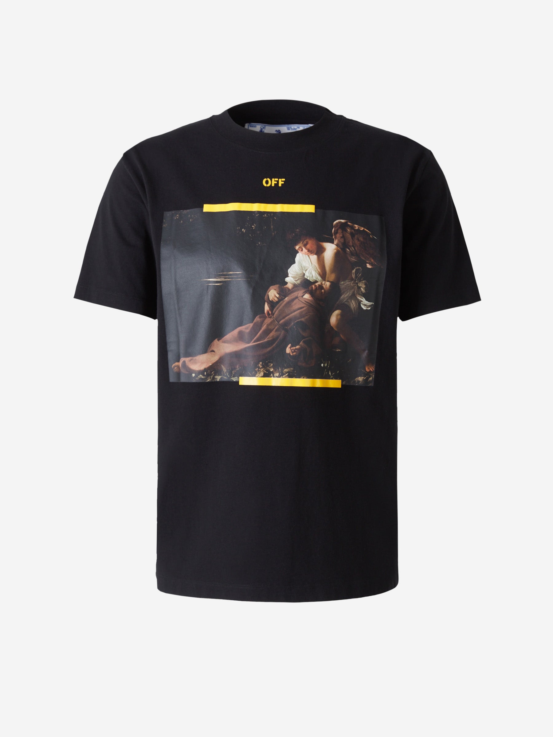 Printed Graphic T-Shirt Off-white – Гарантія оригінальності – боковий вид